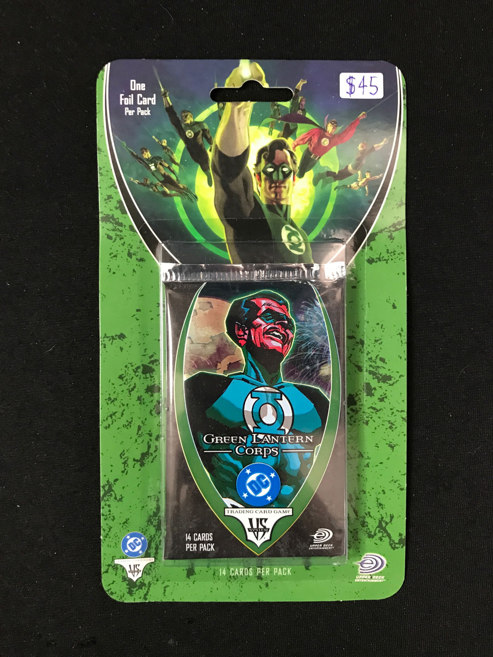 SEALED DC GREEN LANTERN CORPS CARD PACK (1 of 1)