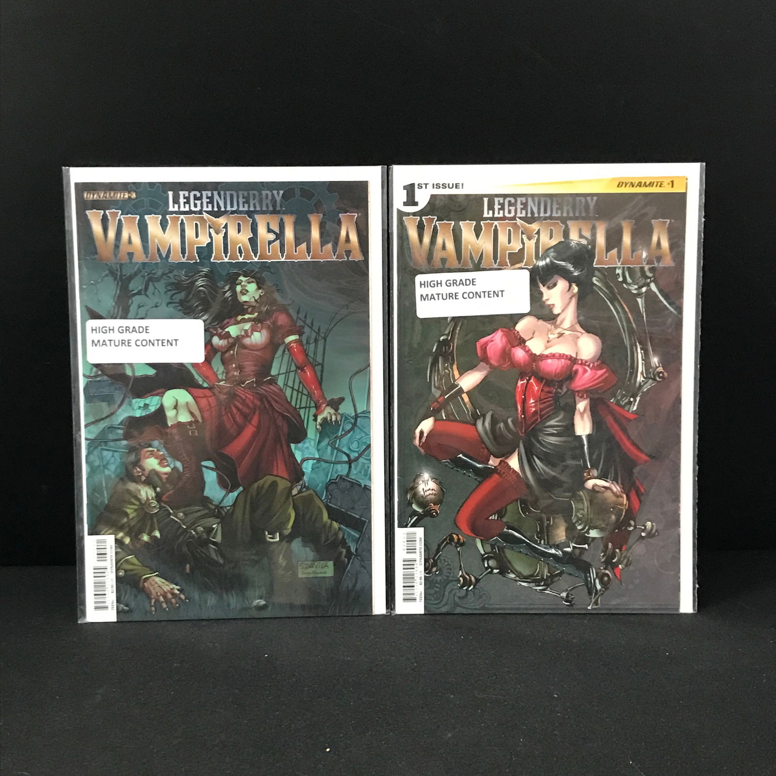 LOT OF 2 VAMPIRELLA COMICS (DYNAMITE COMICS) (1 of 1)