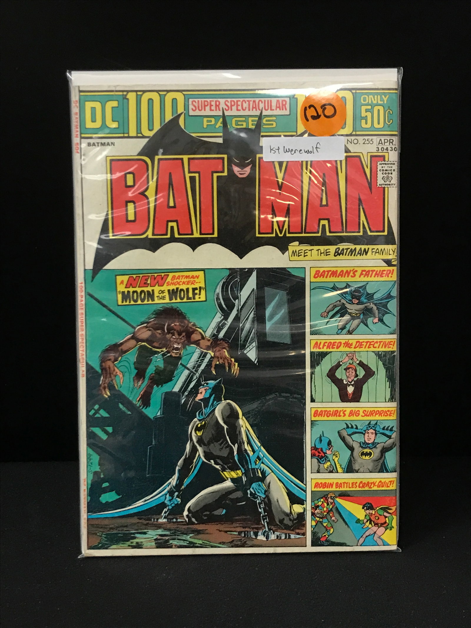DC COMICS NO.255 BATMAN: Prices are in Canadian dollars