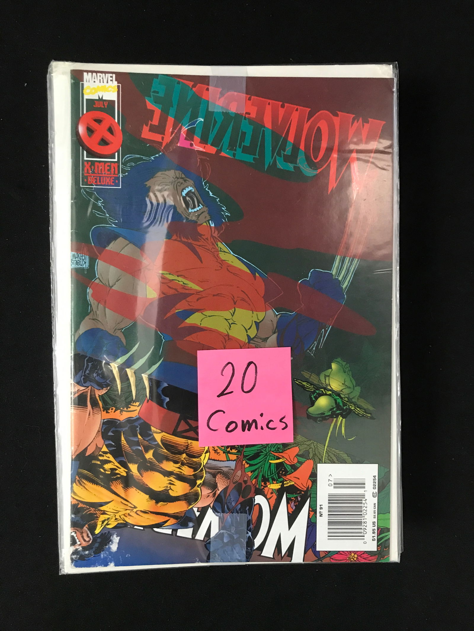 LOT OF 20 MARVEL AND DC SUPERHERO COMICS (1 of 1)