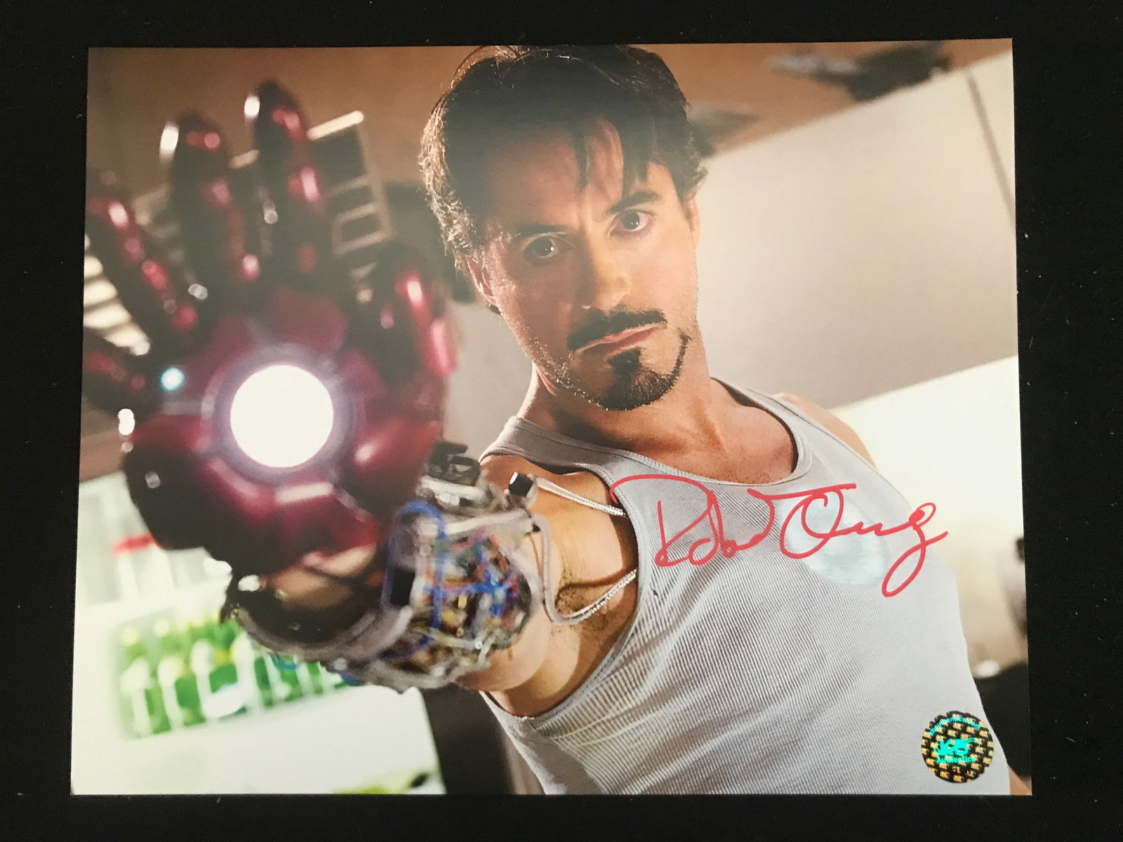 ROBERT DOWNEY JR SIGNED 8X10 PHOTO KB AUTHENTICS COA (1 of 1)