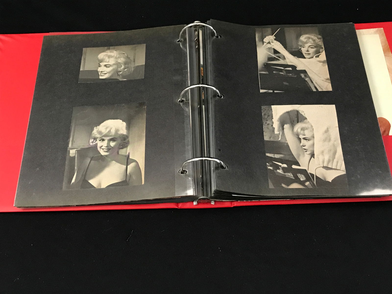 LARGE VINTAGE MARILYN MONROE SCRAPBOOK (1 of 4)