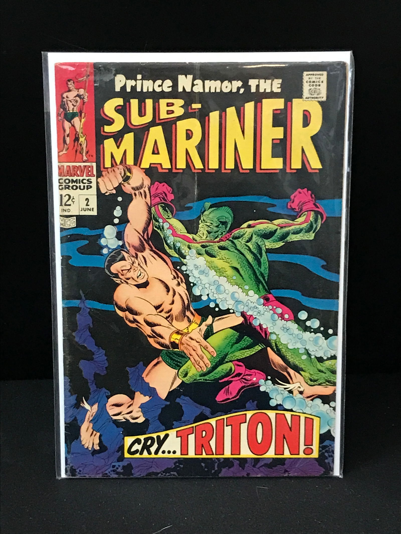 MARVEL COMICS NO.2 SUB-MARINER (1 of 1)