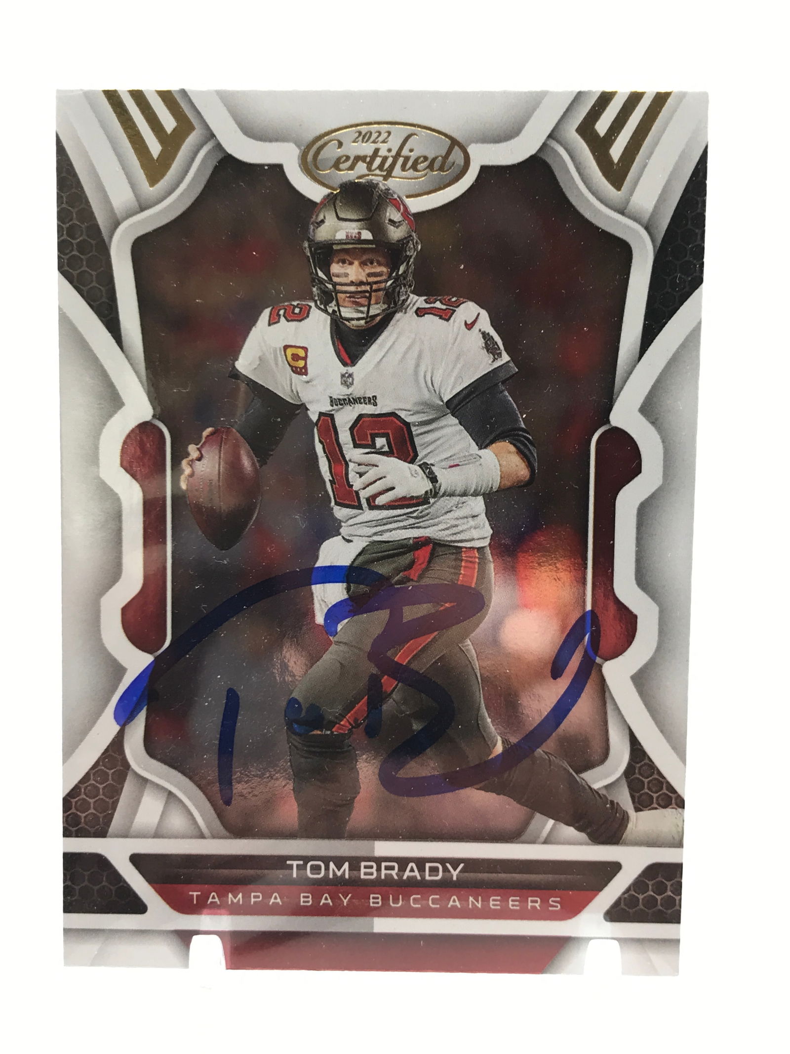 TOM BRADY SIGNED TRADING CARD (1 of 1)