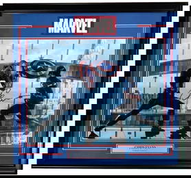 CHRIS EVANS SIGNED CAPTAIN AMERICA FRAMED PICTURE - BECKETT COA