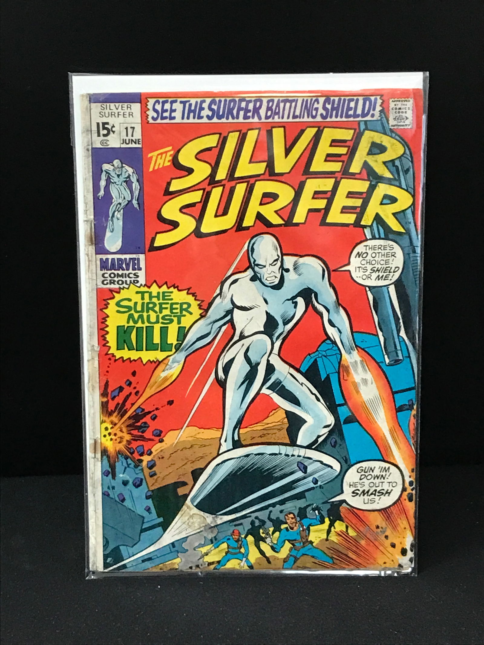 THE SILVER SURFER #17 (MARVEL COMICS) (1 of 1)