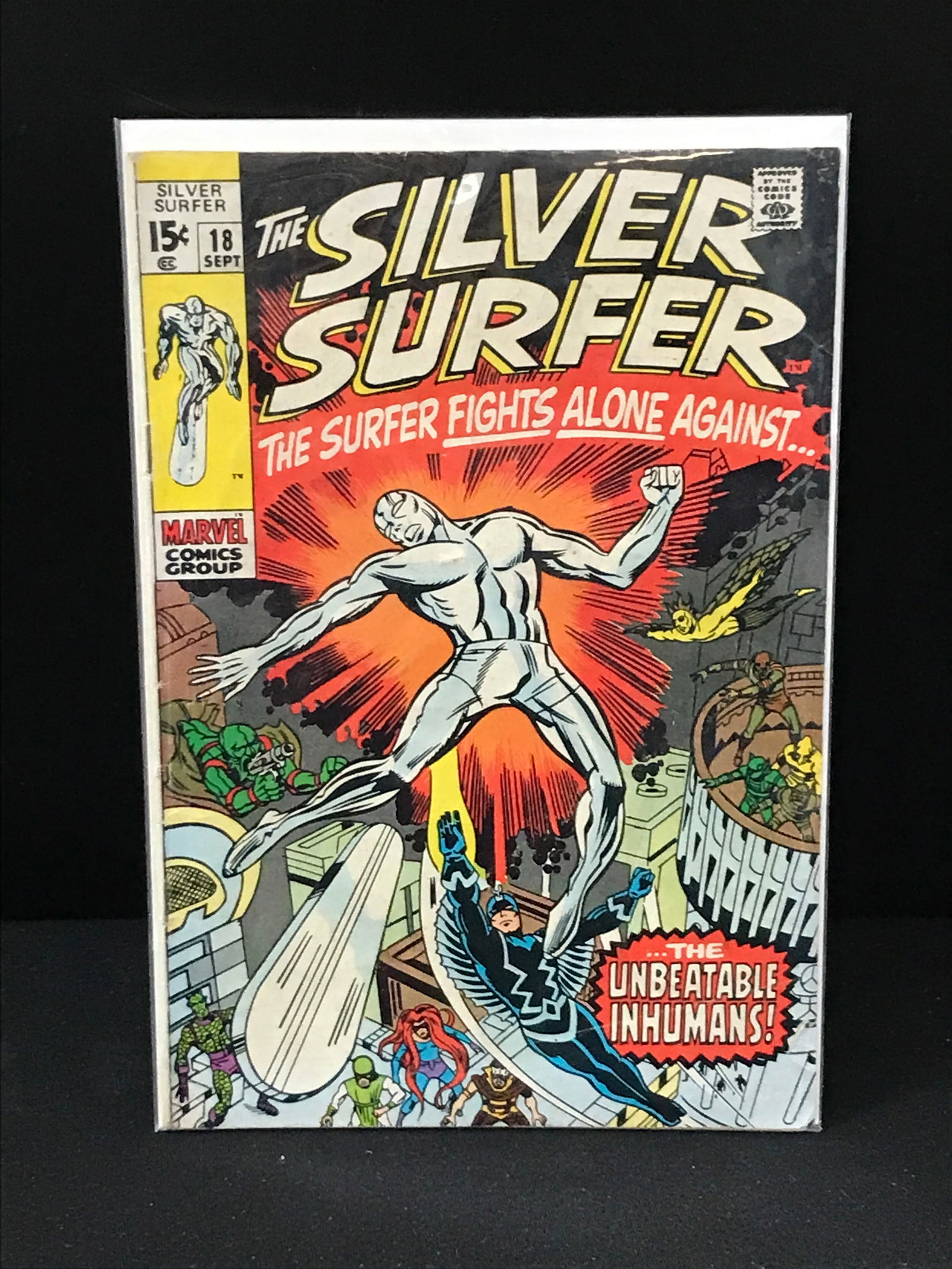 MARVEL COMICS NO.18 THE SILVER SURFER (1 of 1)