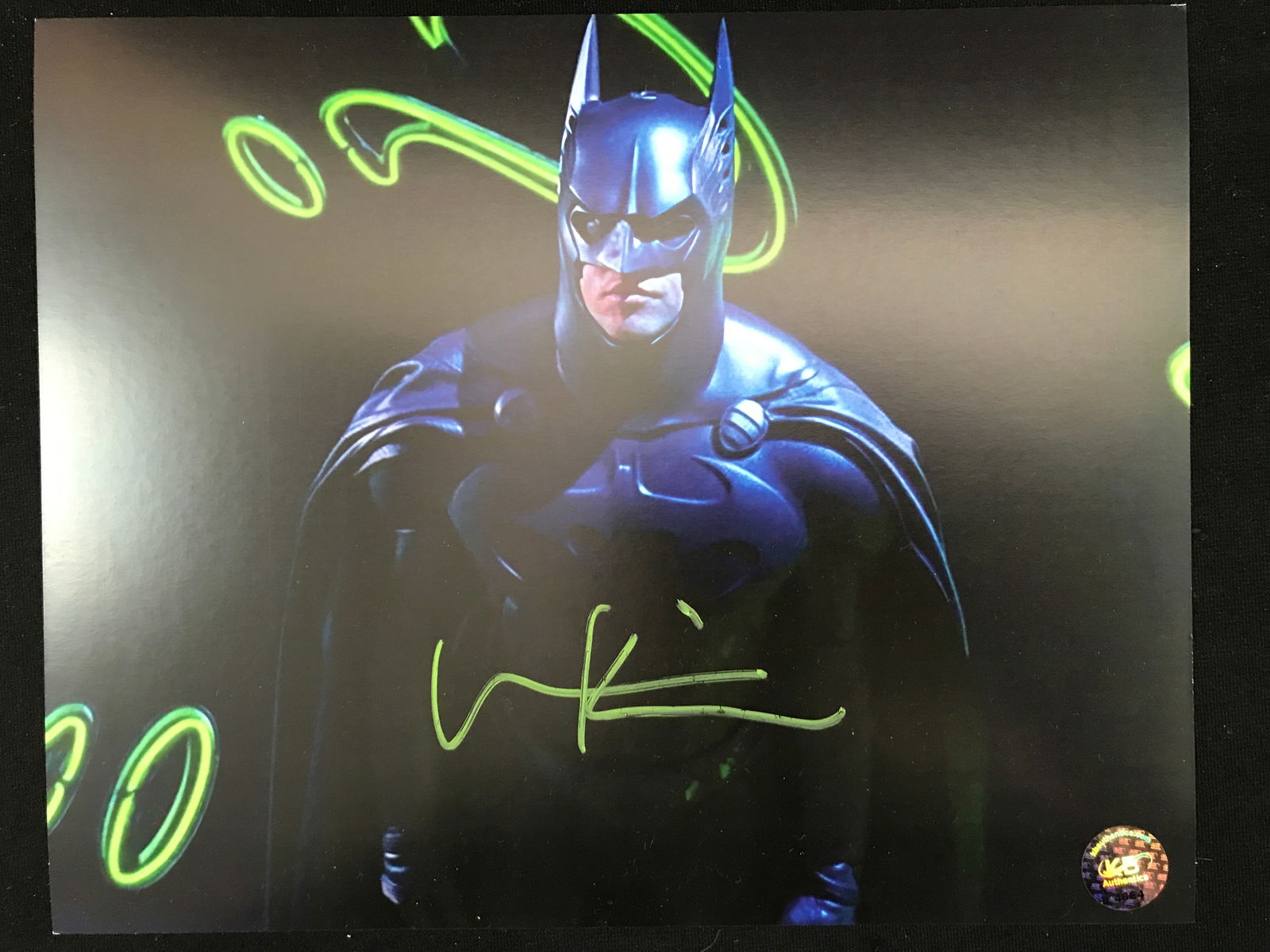 VAL KILMER SIGNED 8X10 PHOTO KB AUTHENTICS COA: Prices are in Canadian dollars