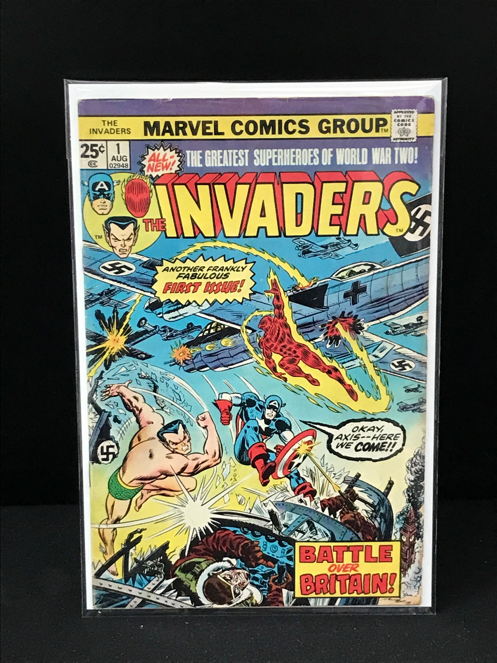 MARVEL COMICS NO.1 THE INVADERS: Prices are in Canadian dollars