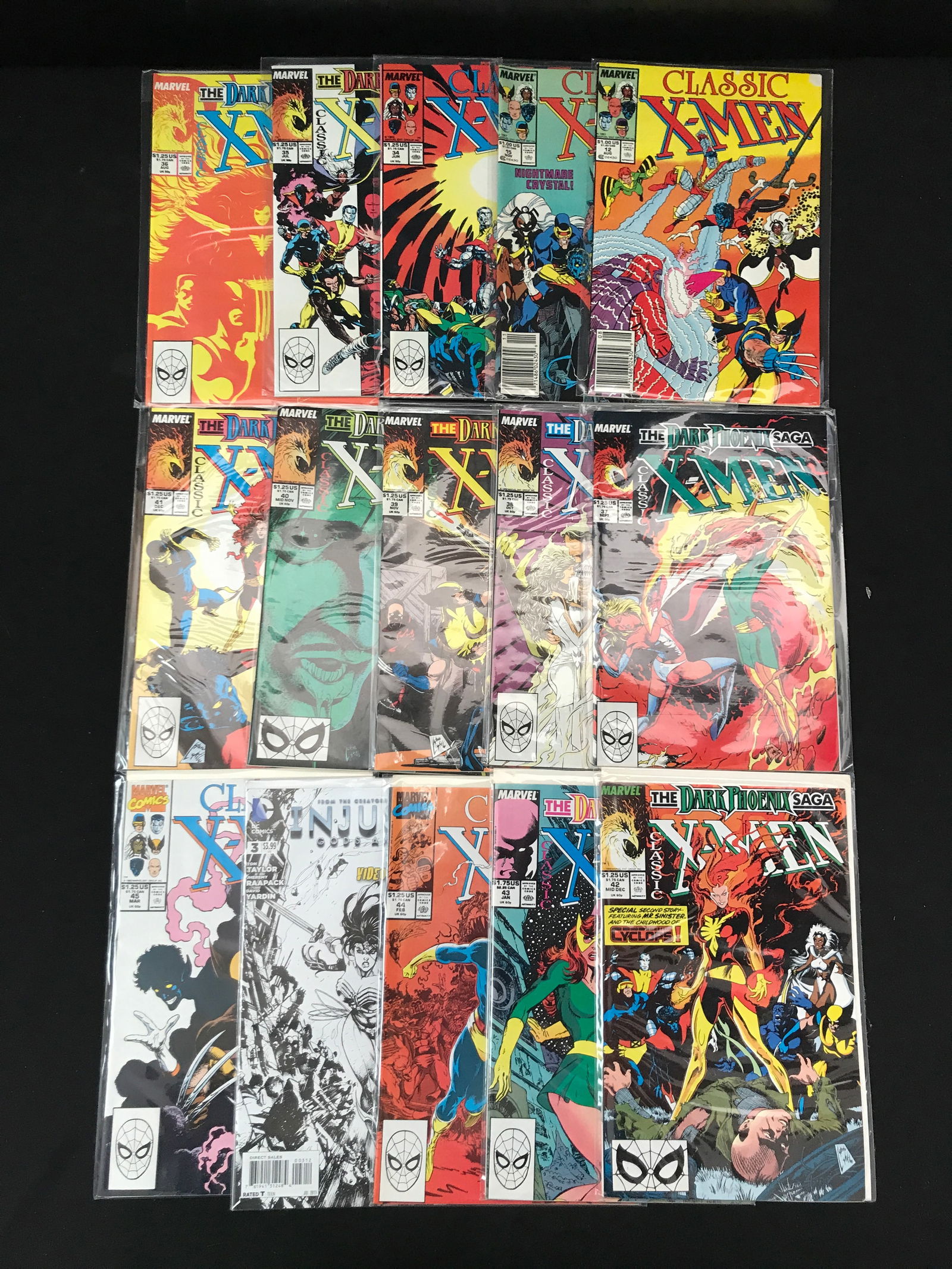LOT OF 15 XMEN COMICS (MARVEL) (1 of 1)