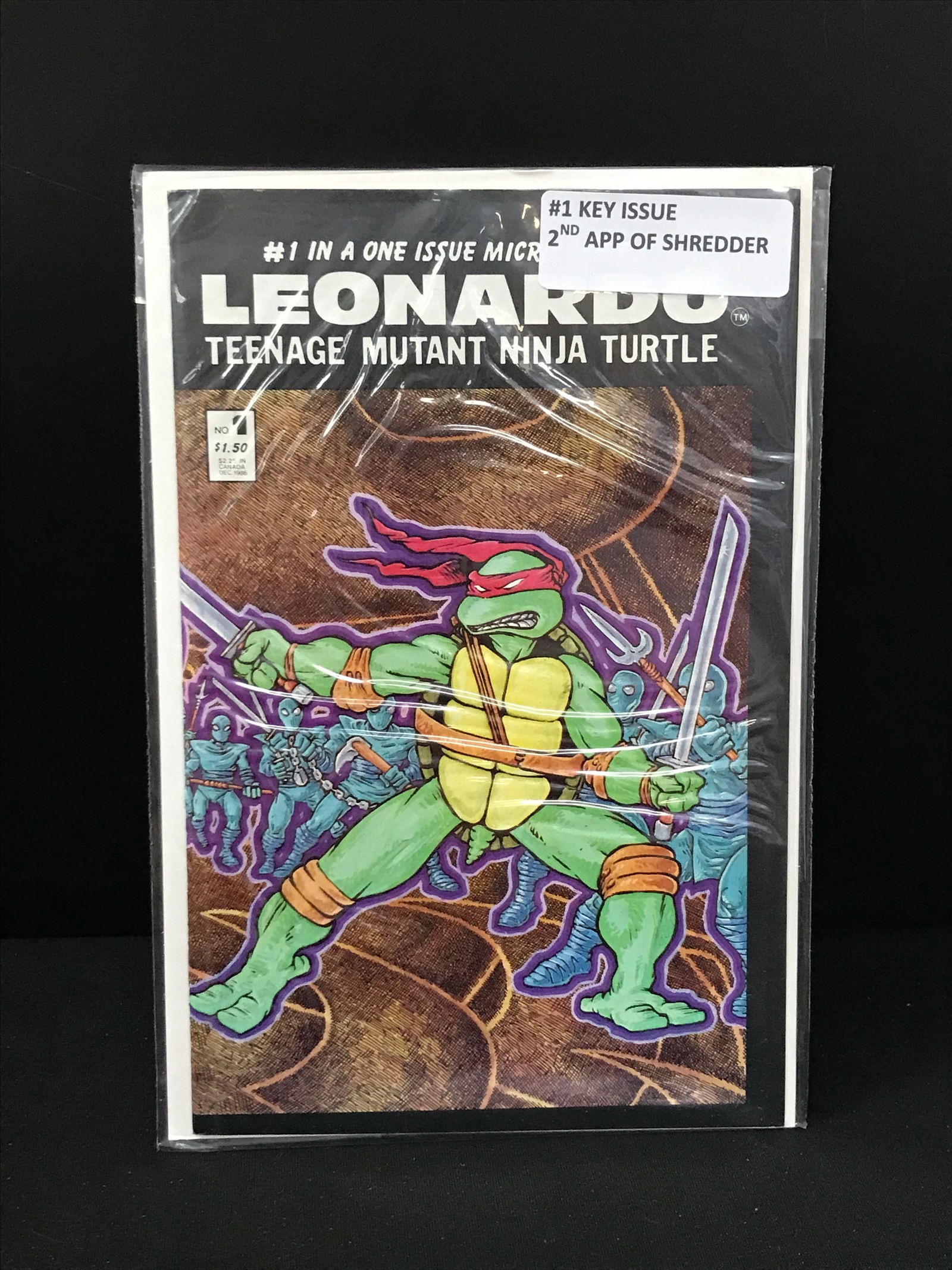 MIRAGE COMICS LEONARDO TMNT NO.1 (1 of 1)