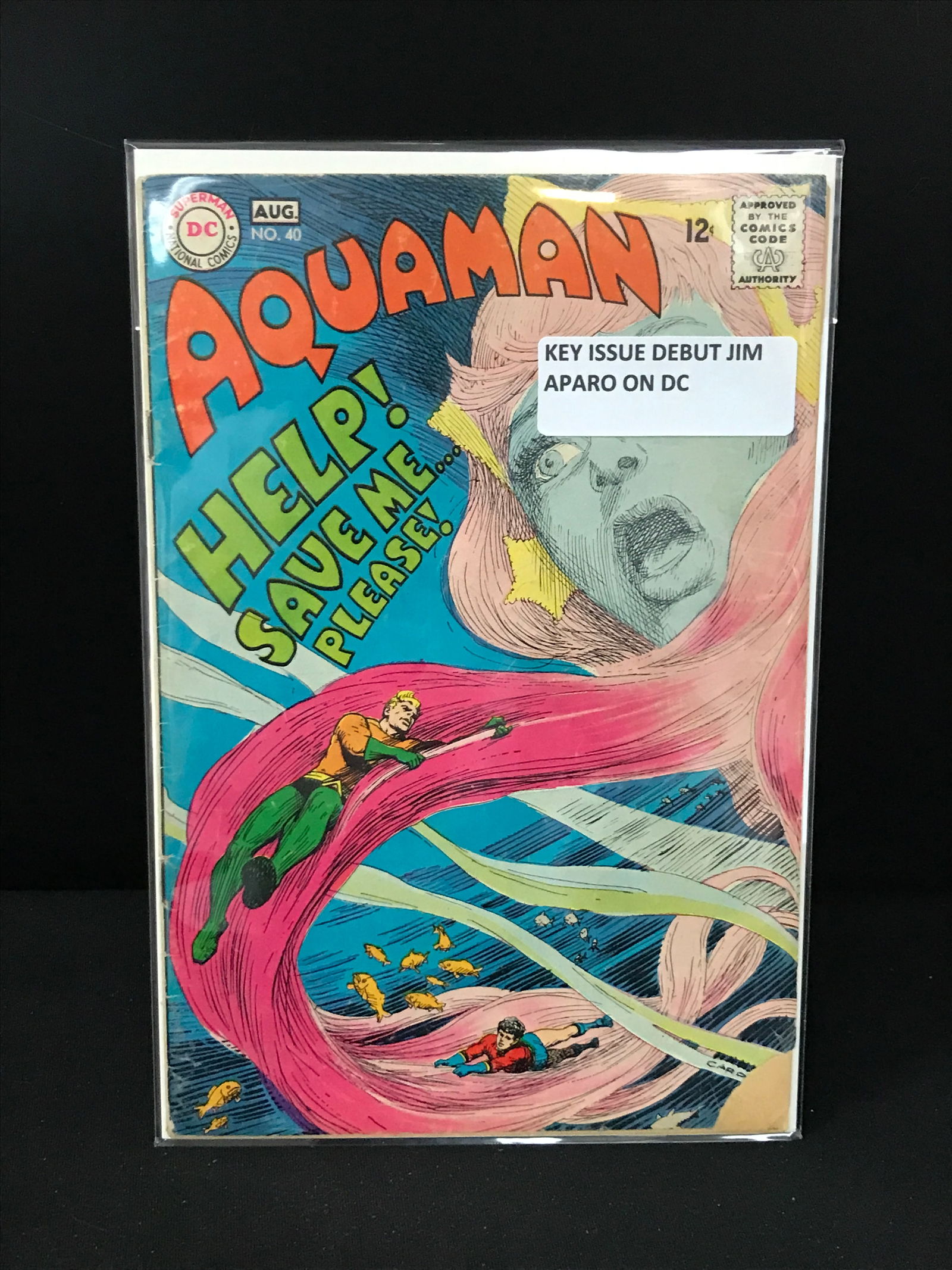 DC COMICS NO.40 AQUAMAN (1 of 1)