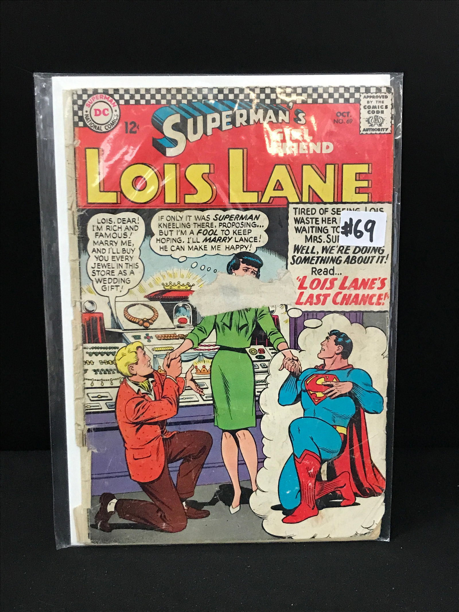 DC COMICS NO.69 SUPERMANS GIRLFRIEND LOIS LANE: Prices are in Canadian dollars