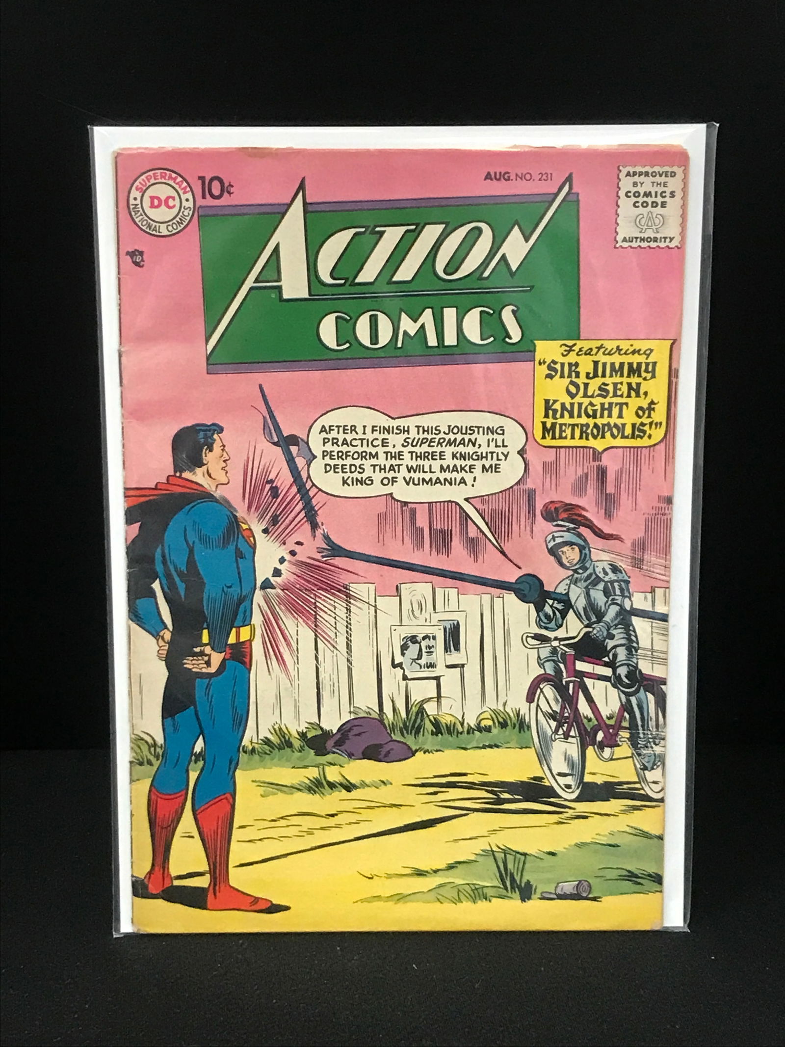 DC COMICS NO.231 ACTION COMICS (1 of 1)