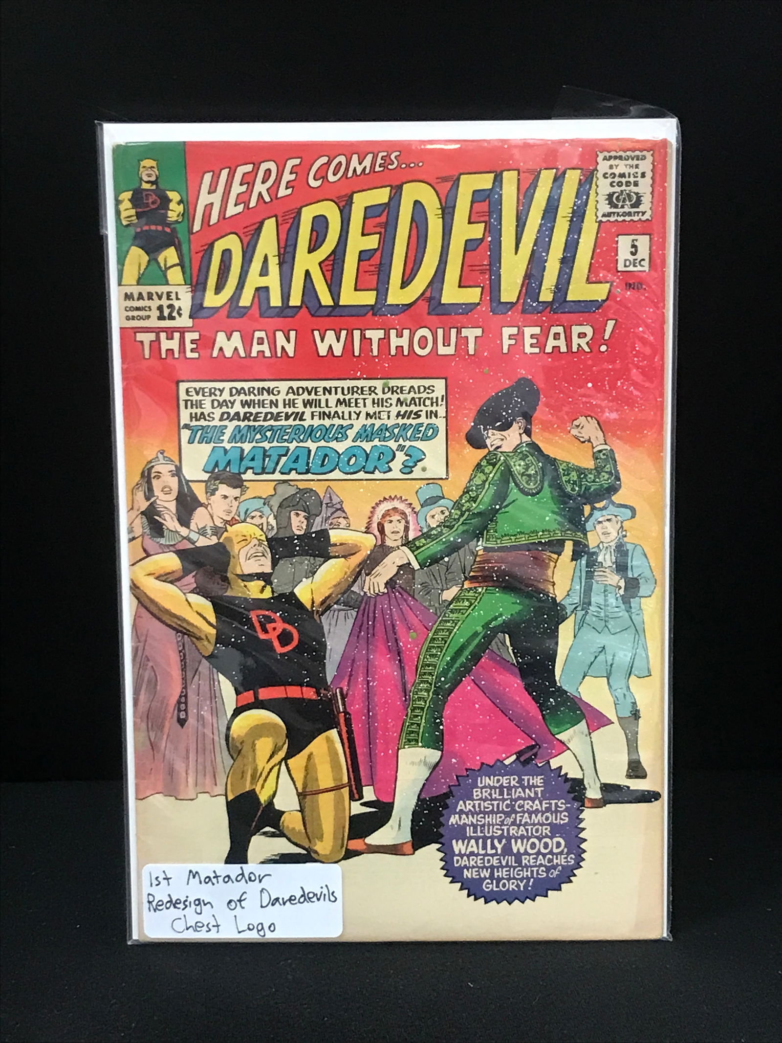 MARVEL COMICS NO.5 DAREDEVIL (1 of 1)