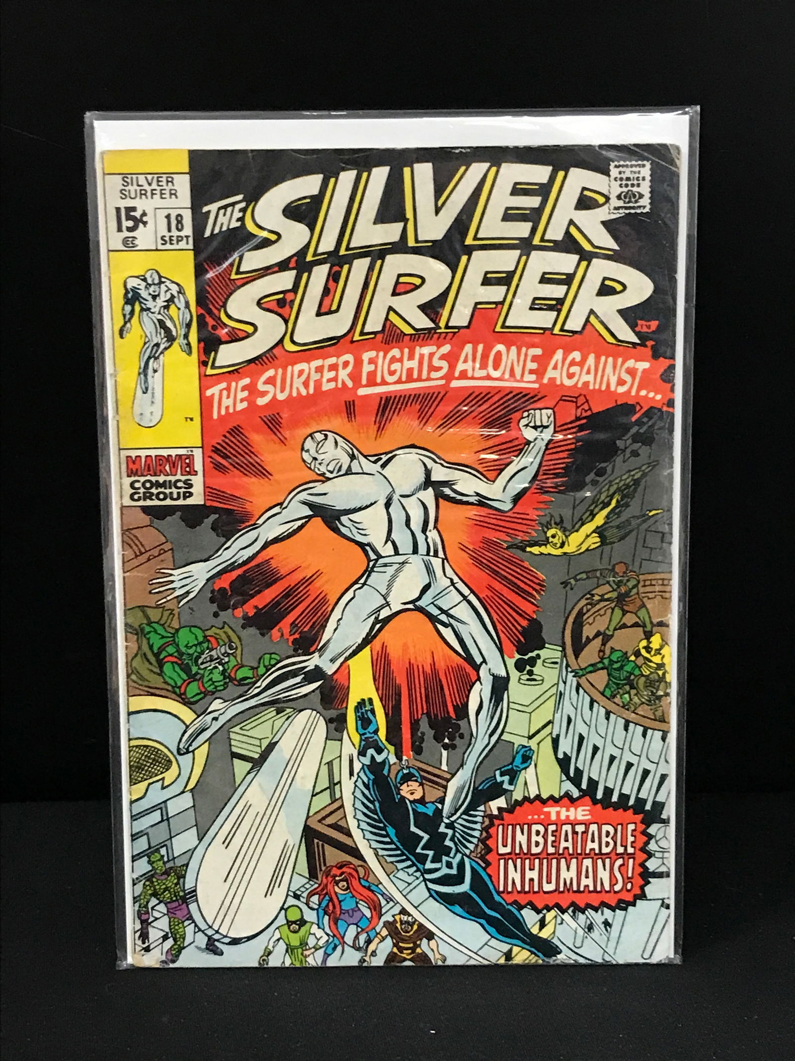 MARVEL COMICS NO.18 THE SILVER SURFER (1 of 1)