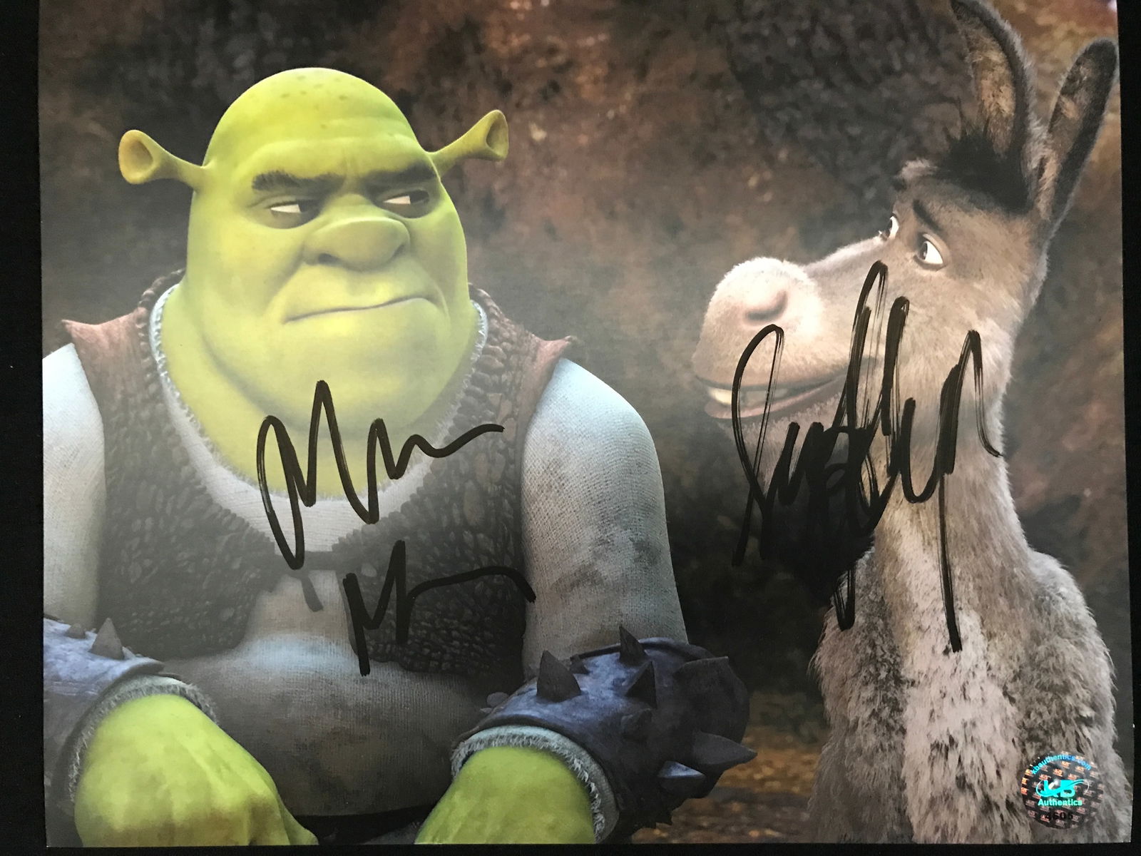 MIKE MEYERS AND EDDIE MURPHY SIGNED 8X10 PHOTO KB AUTHENTICS COA (1 of 1)