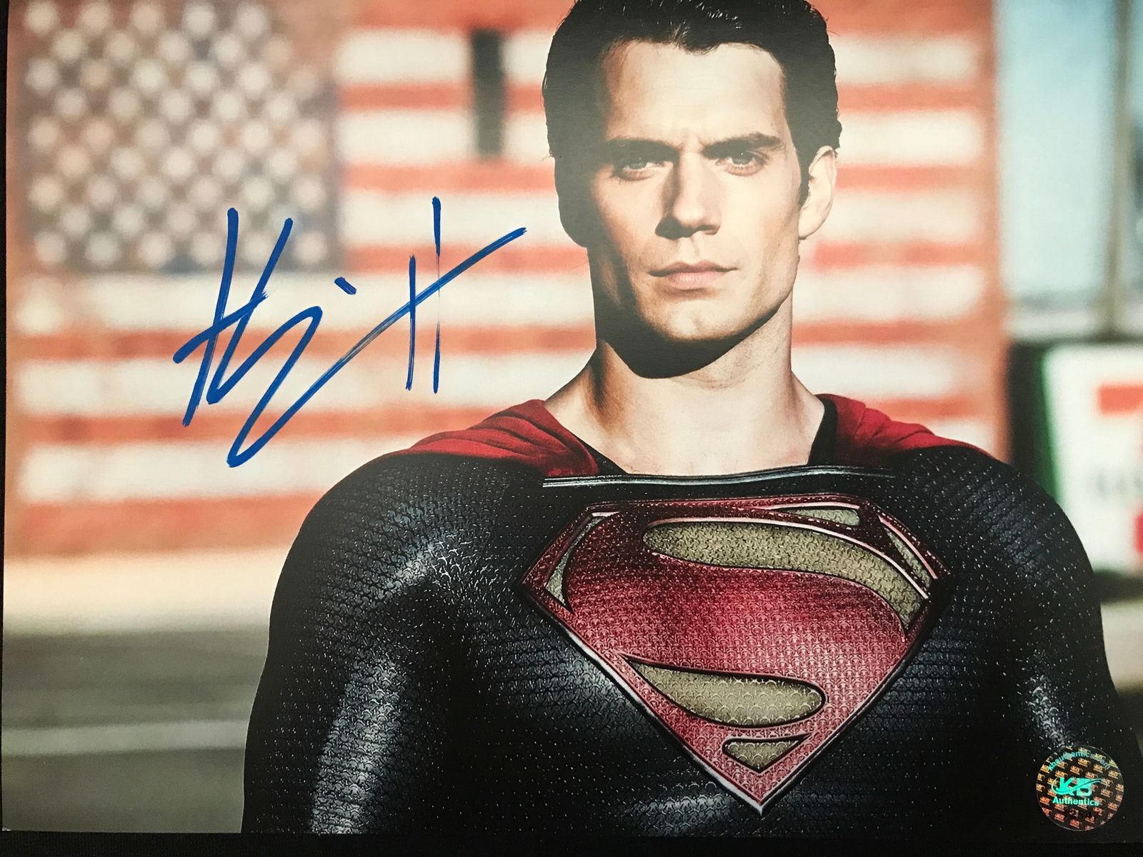 HENRY CAVILL SIGNED SUPERMAN 8X10 PHOTO KB AUTHENTICS COA (1 of 1)