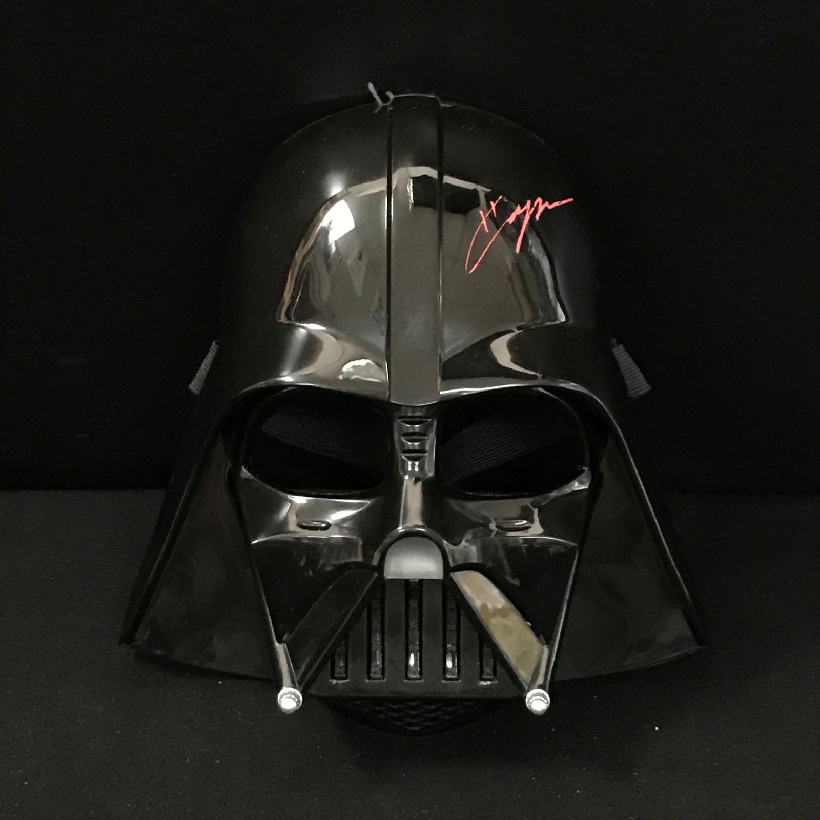 HAYDEN CHRISTENSEN SIGNED DARTH VADER MASK WWOC COA (1 of 2)