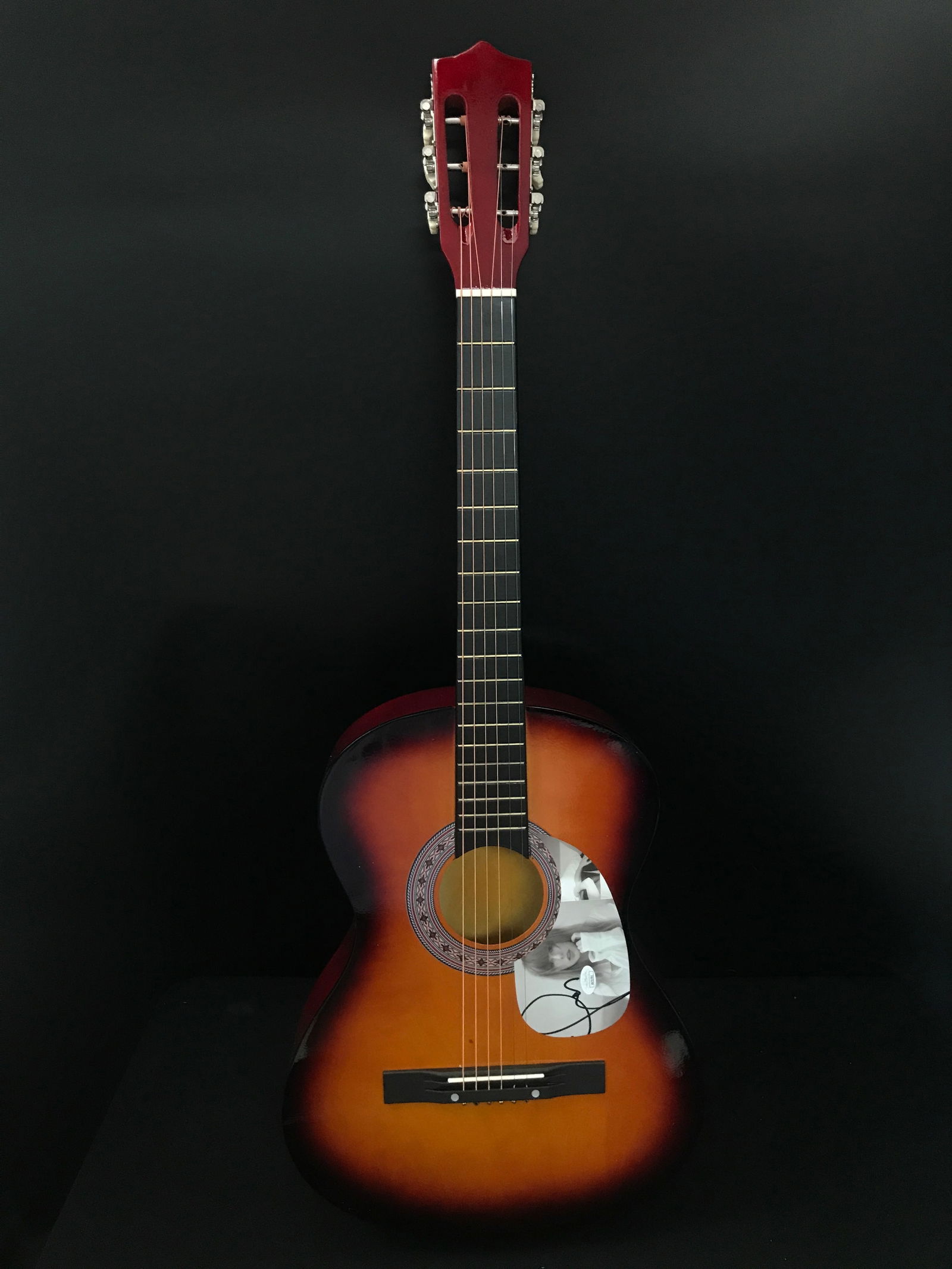 TAYLOR SWIFT SIGNED ACOUSTIC GUITAR (JSA COA) (1 of 2)