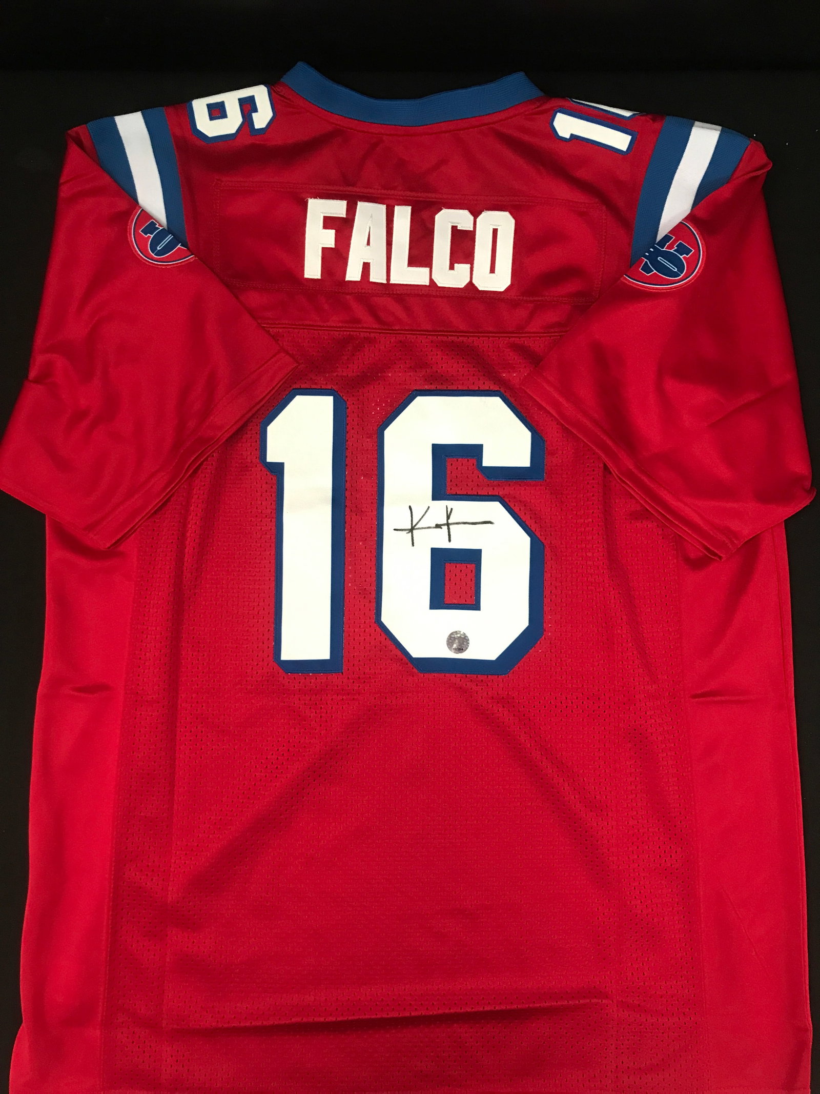 KEANU REEVES SIGNED THE REPLACEMENTS SHANE FALCO JERSEY - KB COA: Prices are in Canadian dollars