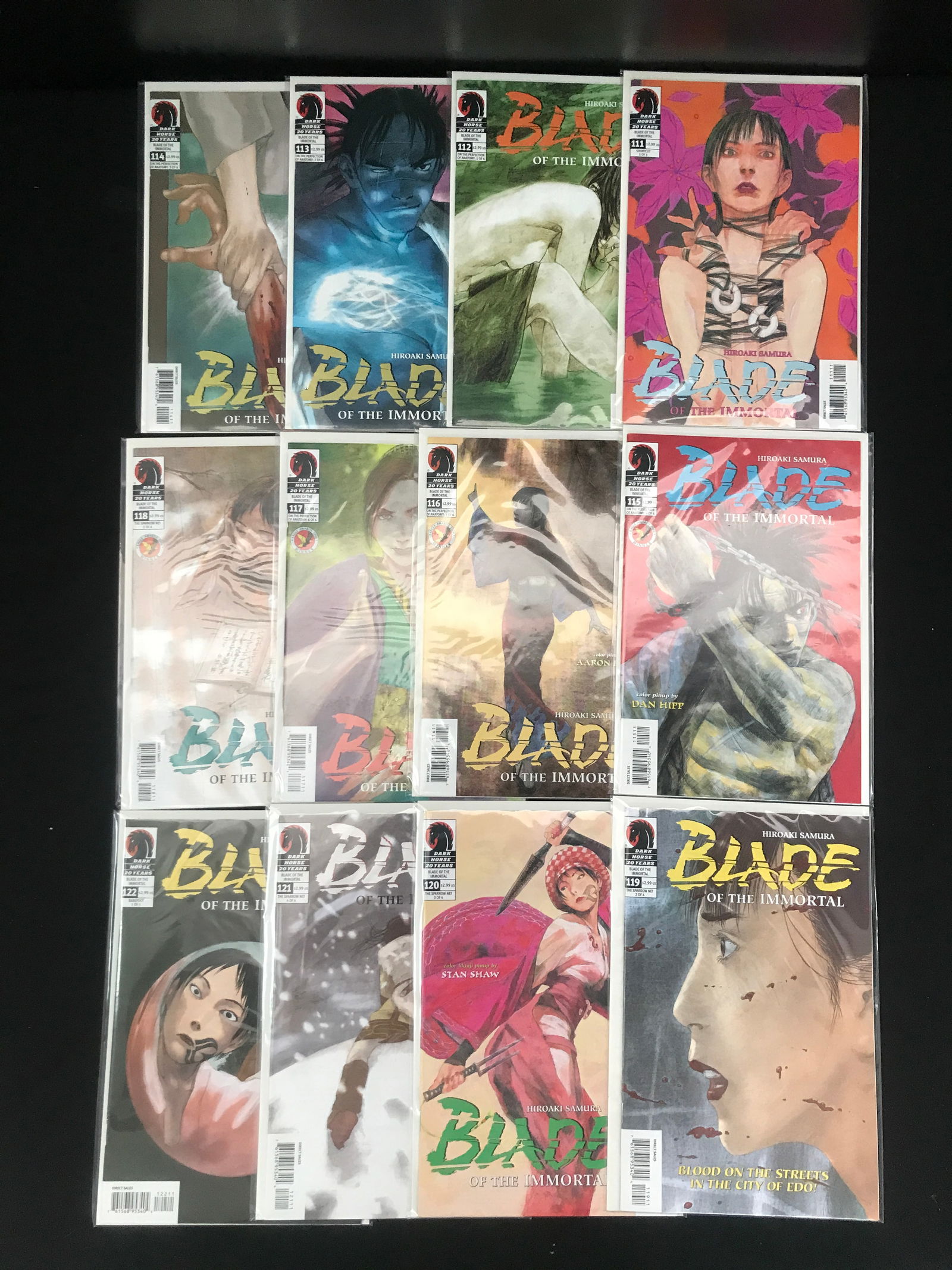 LOT OF 12 BLADE COMICS (DARK HORSE COMICS (1 of 1)