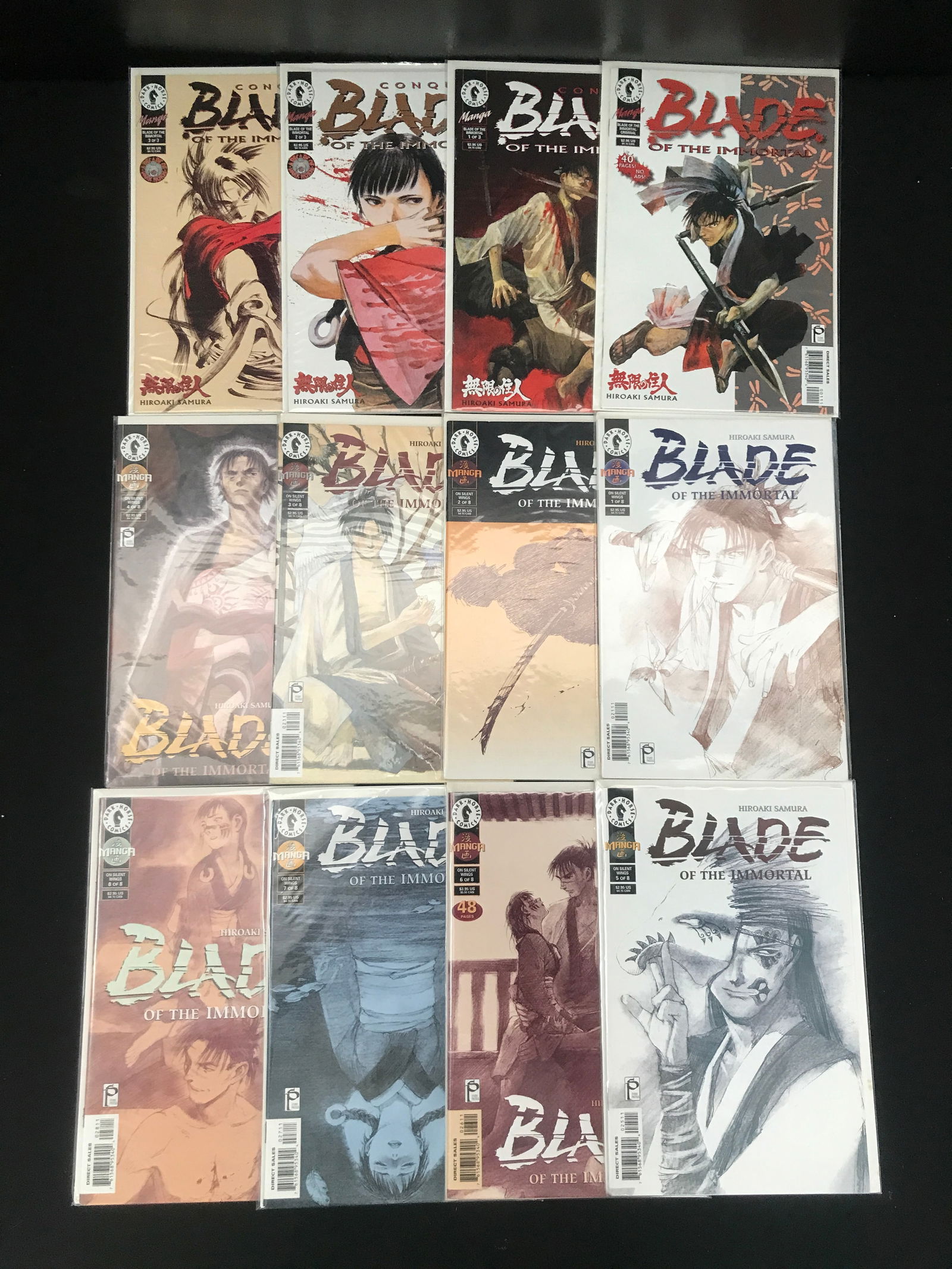 LOT OF 12 BLADE COMICS (DARK HORSE COMICS (1 of 1)