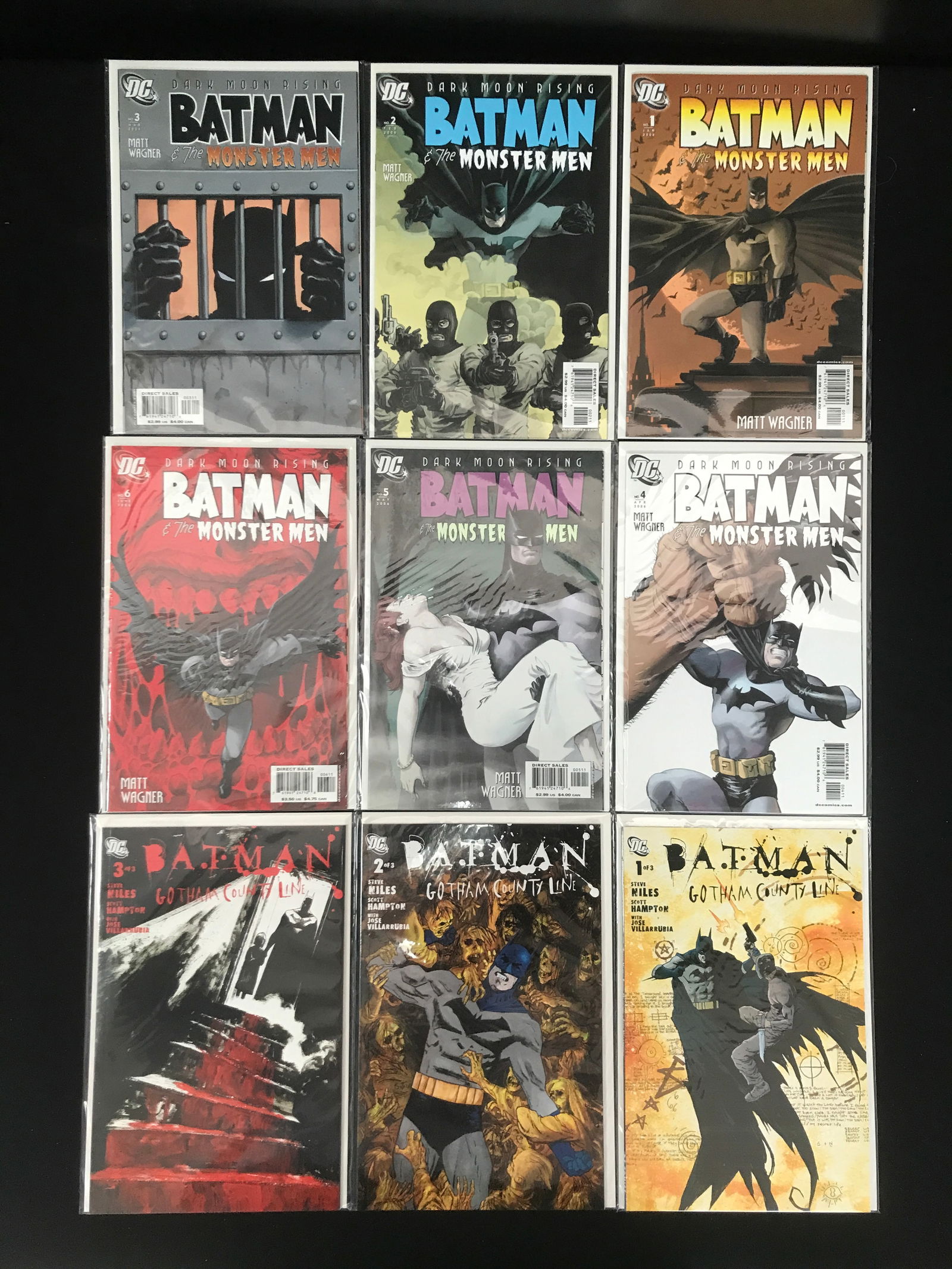 LOT OF 9 BATMAN COMICS (MARVEL COMICS) (1 of 1)