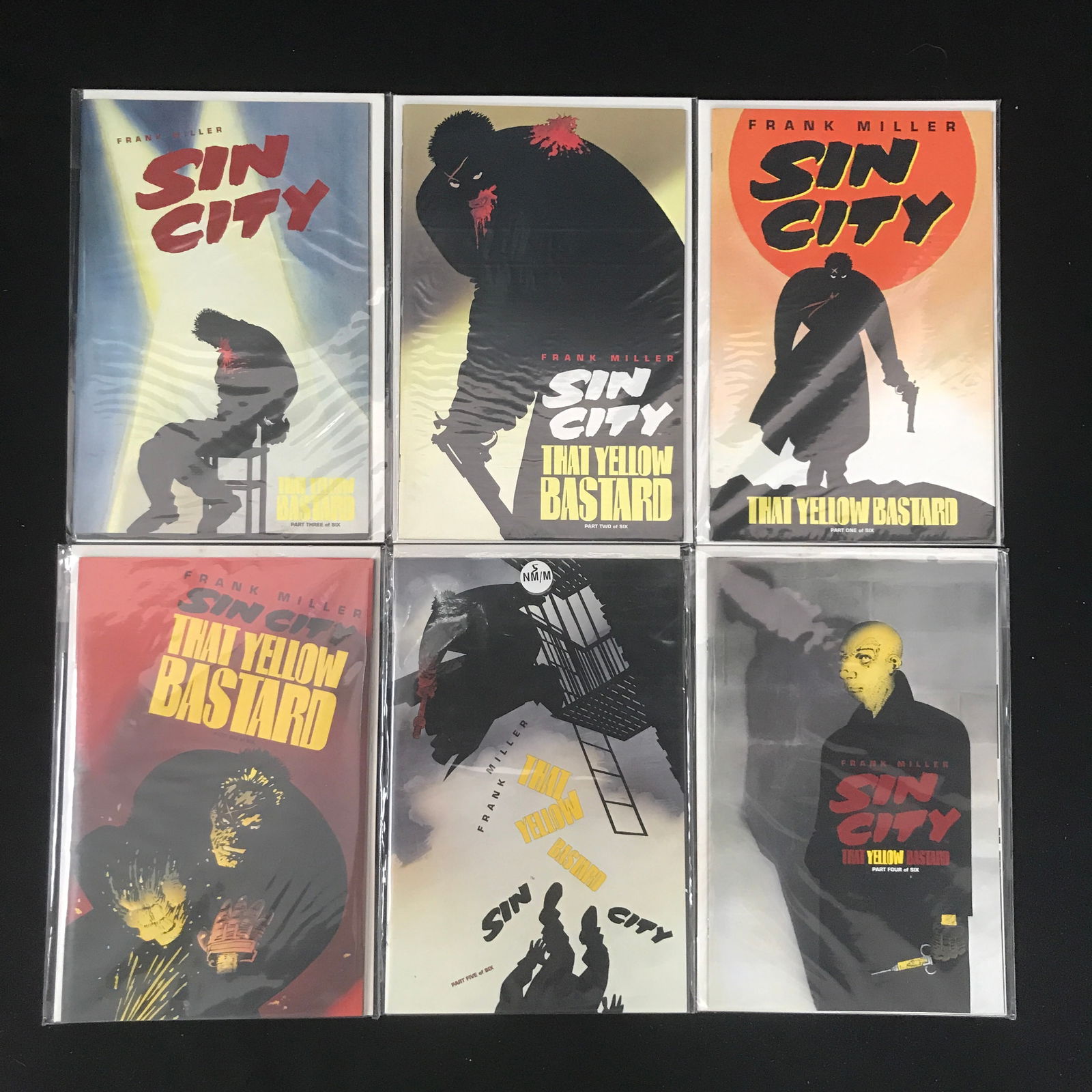 LOT OF 6 SIN CITY COMICS (DARK HORSE COMICS) (1 of 1)