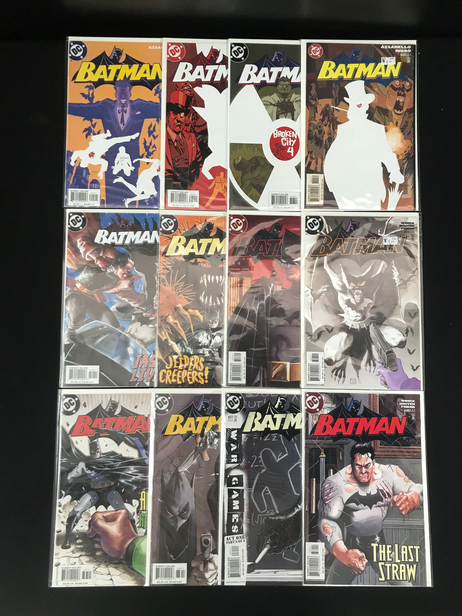 LOT OF 12 BATMAN COMICS (MARVEL COMICS) (1 of 1)