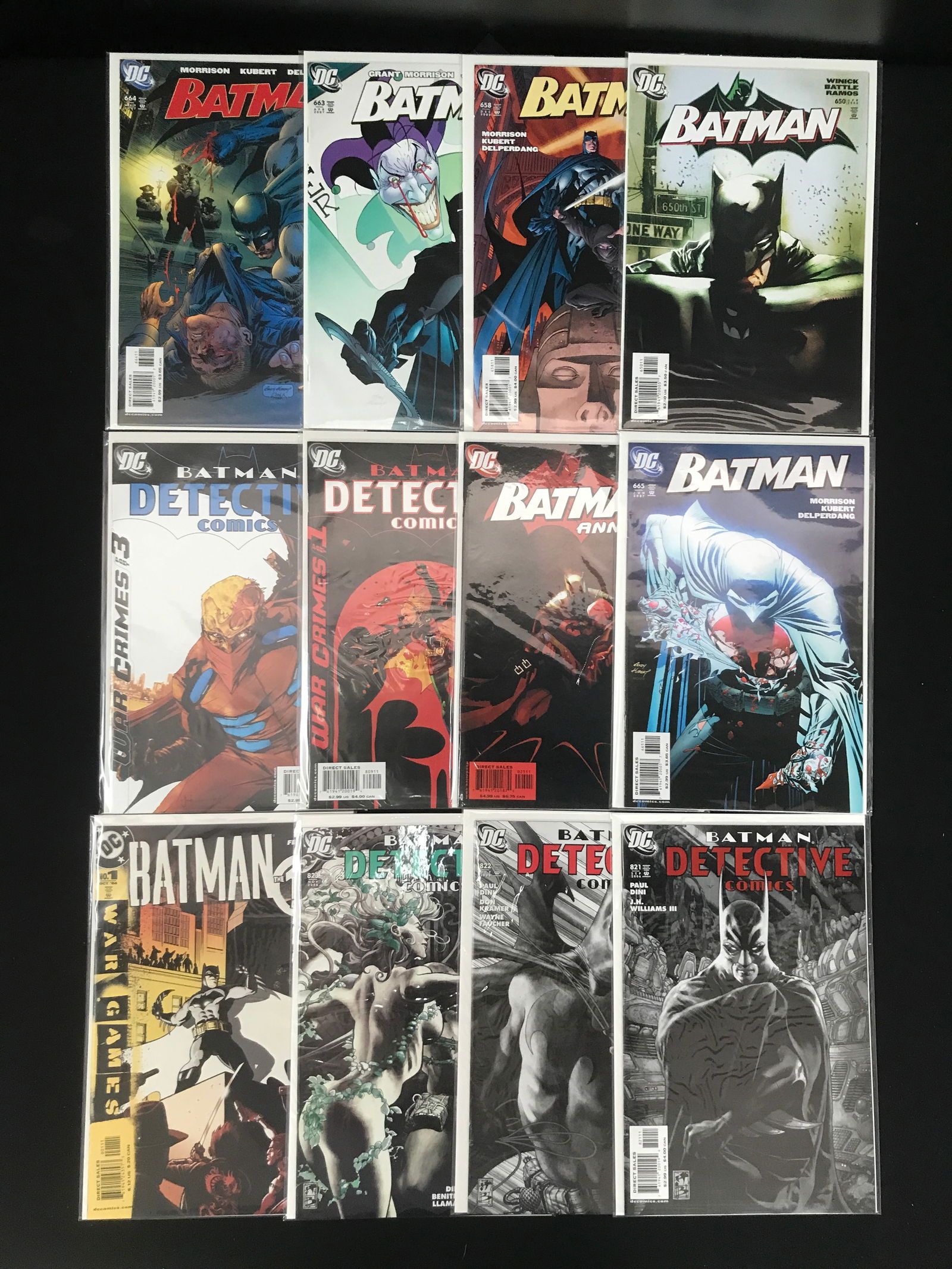 LOT OF 12 BATMAN COMICS (MARVEL COMICS) (1 of 1)