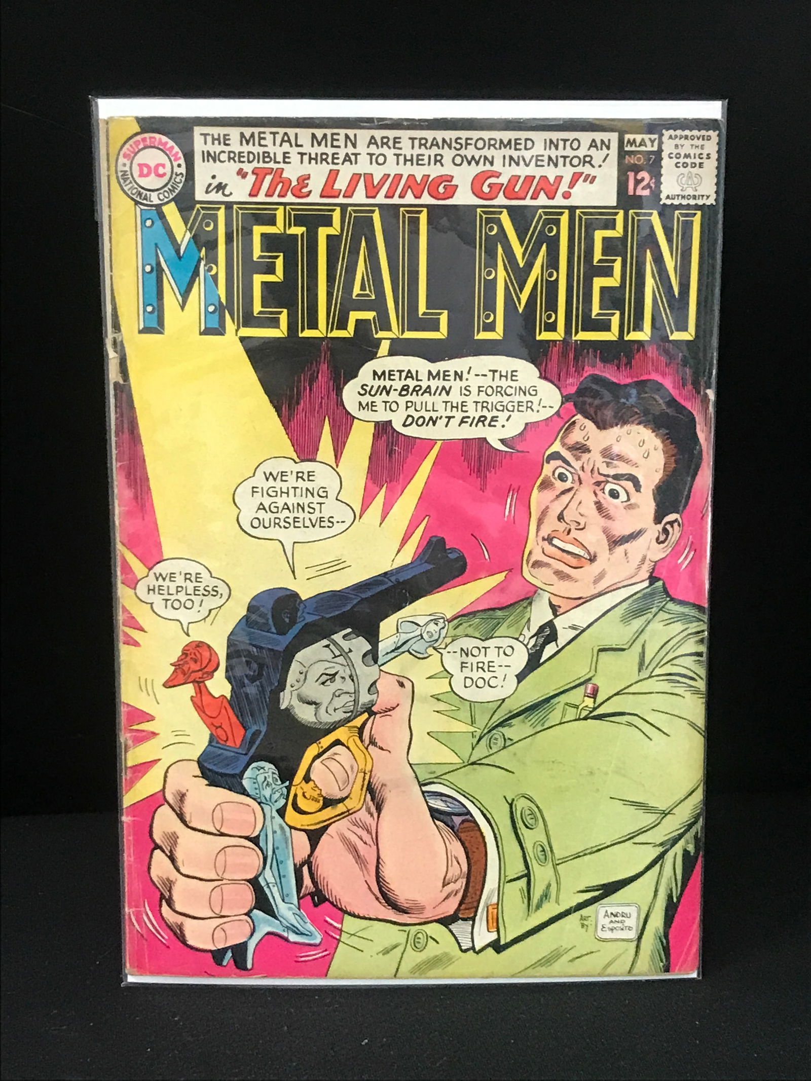 DC COMICS NO.7 METAL MEN (1 of 1)