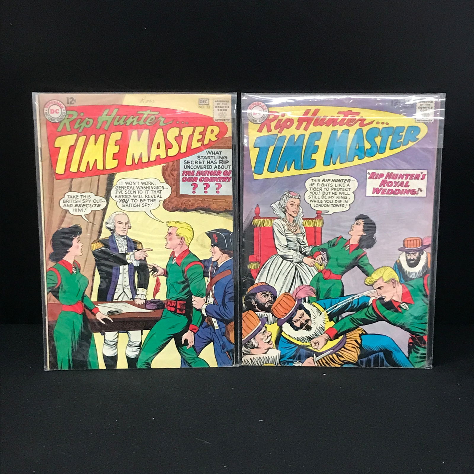 LOT OF 2 TIME MASTER COMICS (DC COMICS) (1 of 1)