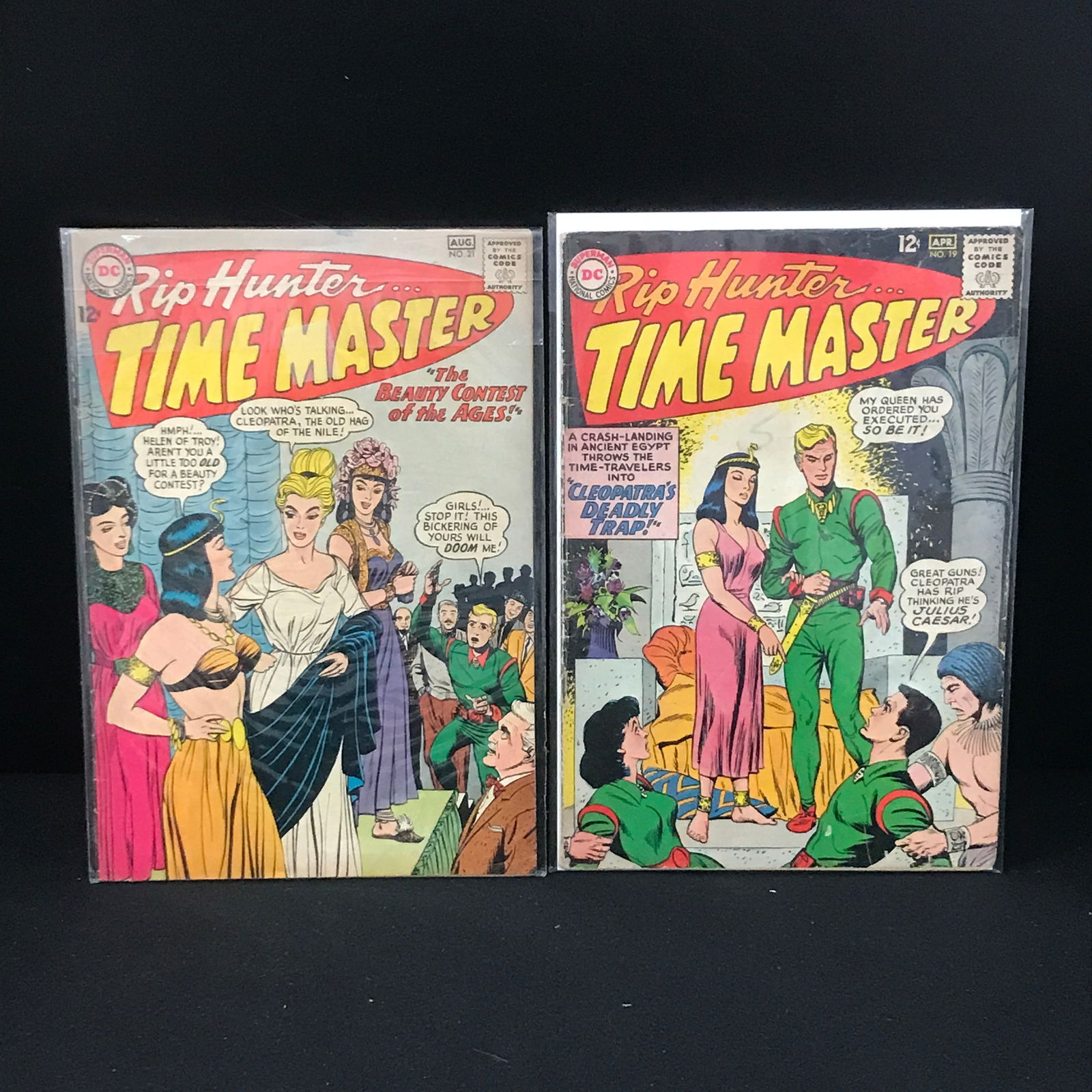LOT OF 2 TIME MASTER COMICS (DC COMICS) (1 of 1)