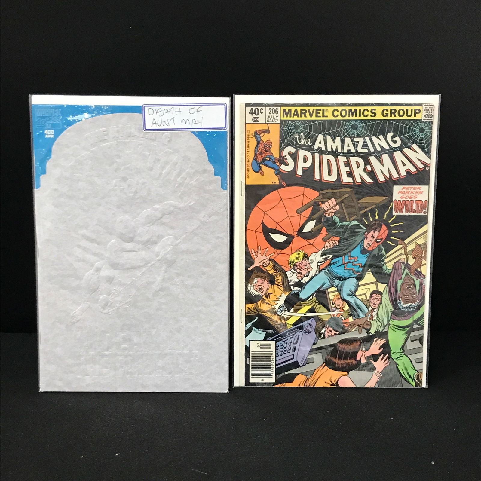 LOT OF 2 SPIDERMAN COMICS (MARVEL COMICS) (1 of 1)