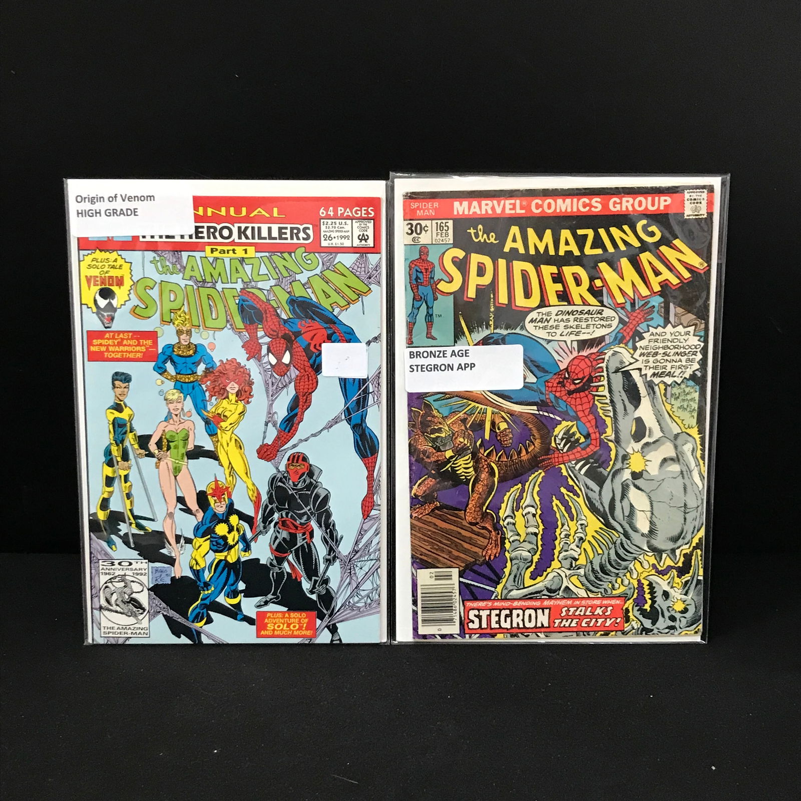 LOT OF 2 SPIDERMAN COMICS (MARVEL COMICS) (1 of 1)