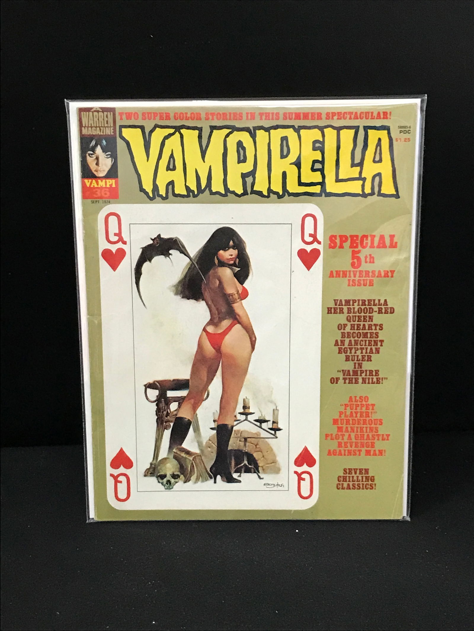 A WARREN MAGAZINE NO.36 VAMPIRELLA (1 of 1)