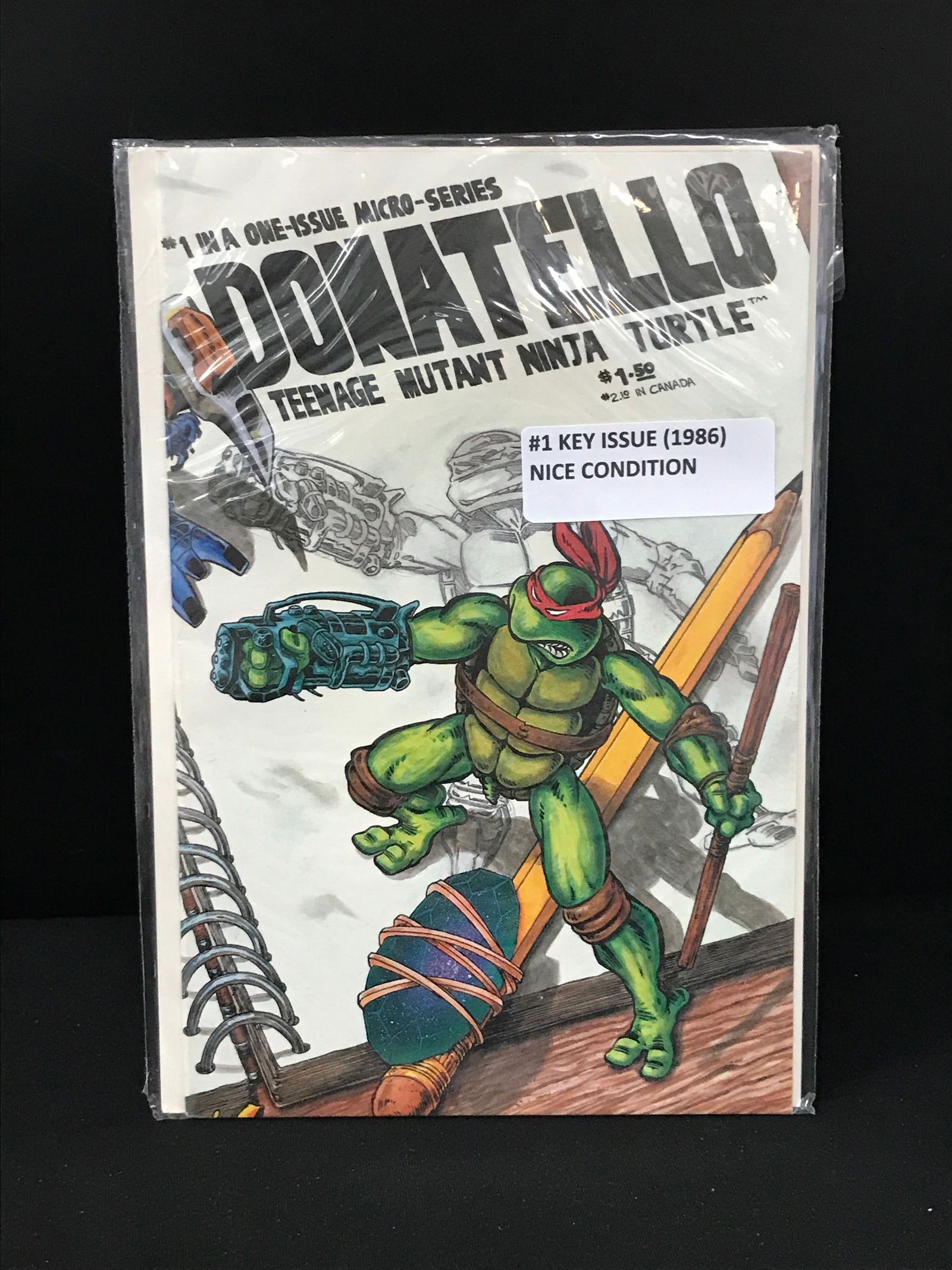 MIRAGE COMICS NO.1 DONATELLO TMNT (1 of 1)