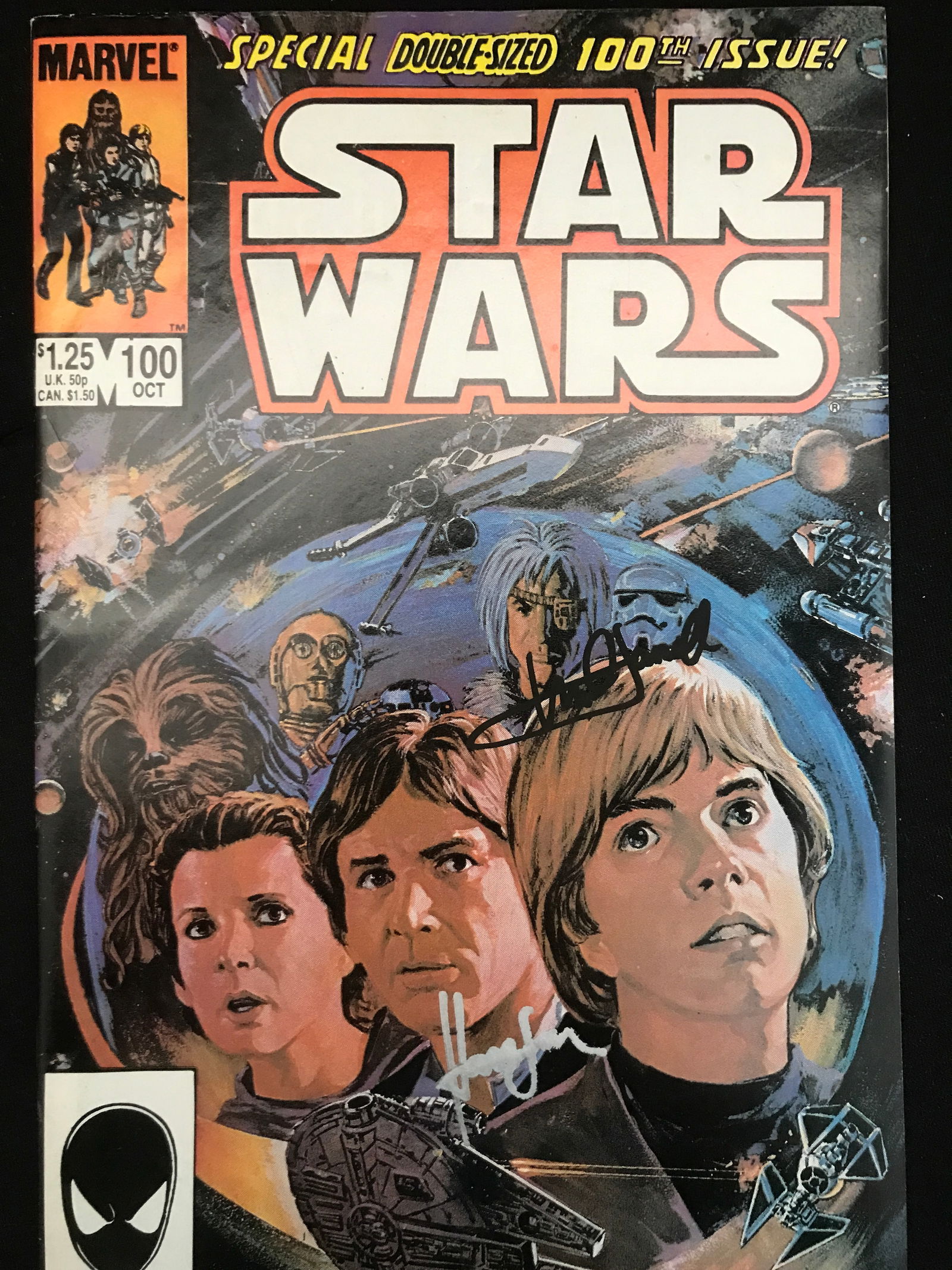 MARK HAMILL AND HARRISON FORD SINGED STAR WARS COMICS: Prices are in Canadian Dollars
