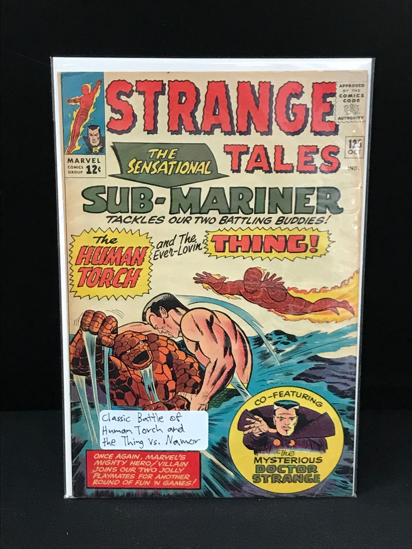 MARVEL COMICS NO.125 STRANGE TALES (1 of 1)