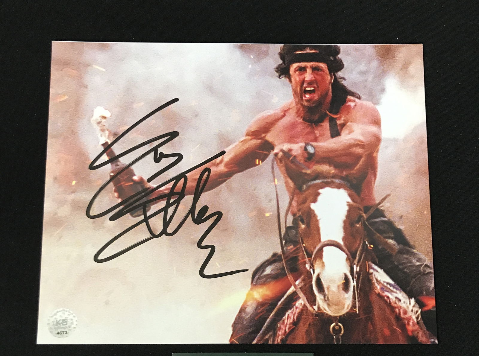 SYLVESTER STALLONE SIGNED 8X10 PHOTO KB AUTHENTICS COA (1 of 1)