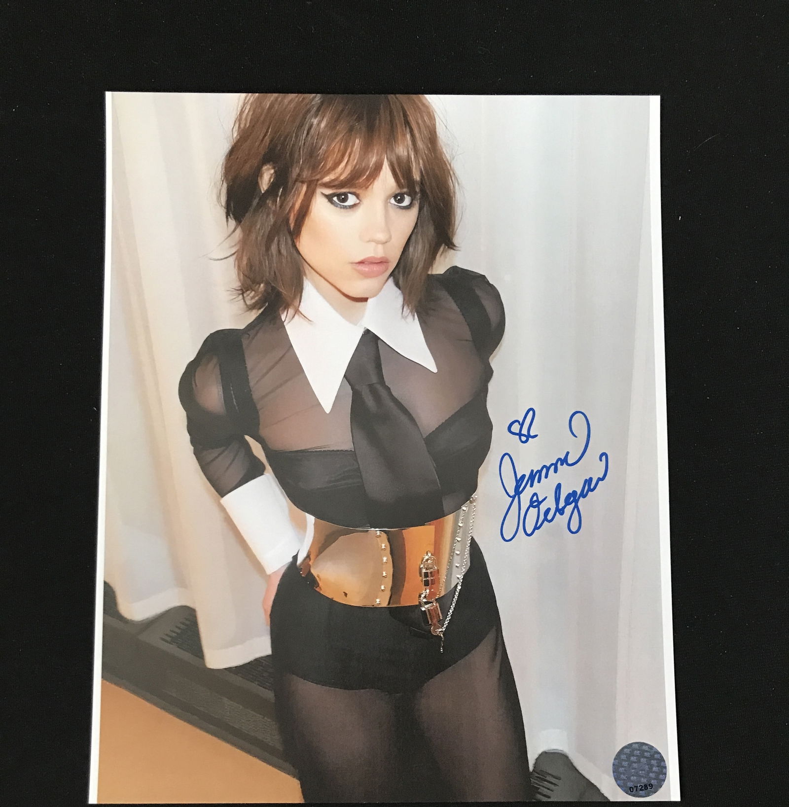 JENNA ORTEGA SIGNED 8X10 (KB COA) (1 of 1)