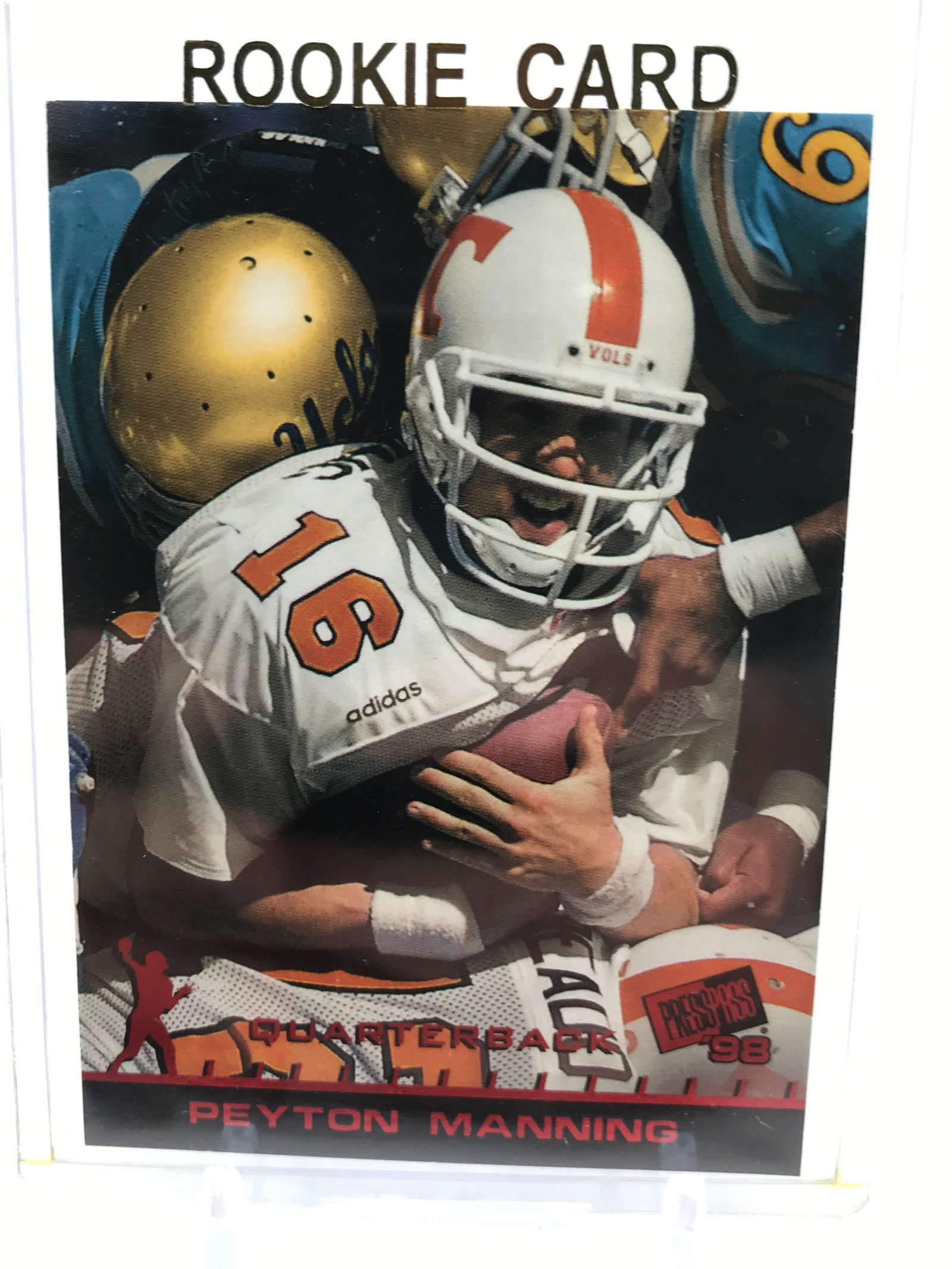 PEYTON MANNING ROOKIE PRESS PASS TRADING CARD: Prices are in Canadian dollars