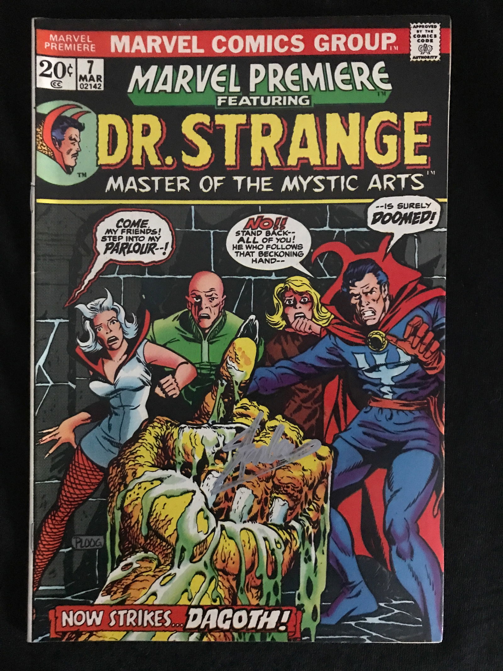 STAN LEE SIGNED MARVEL COMICS DR. STRANGE NO.7 (1 of 1)