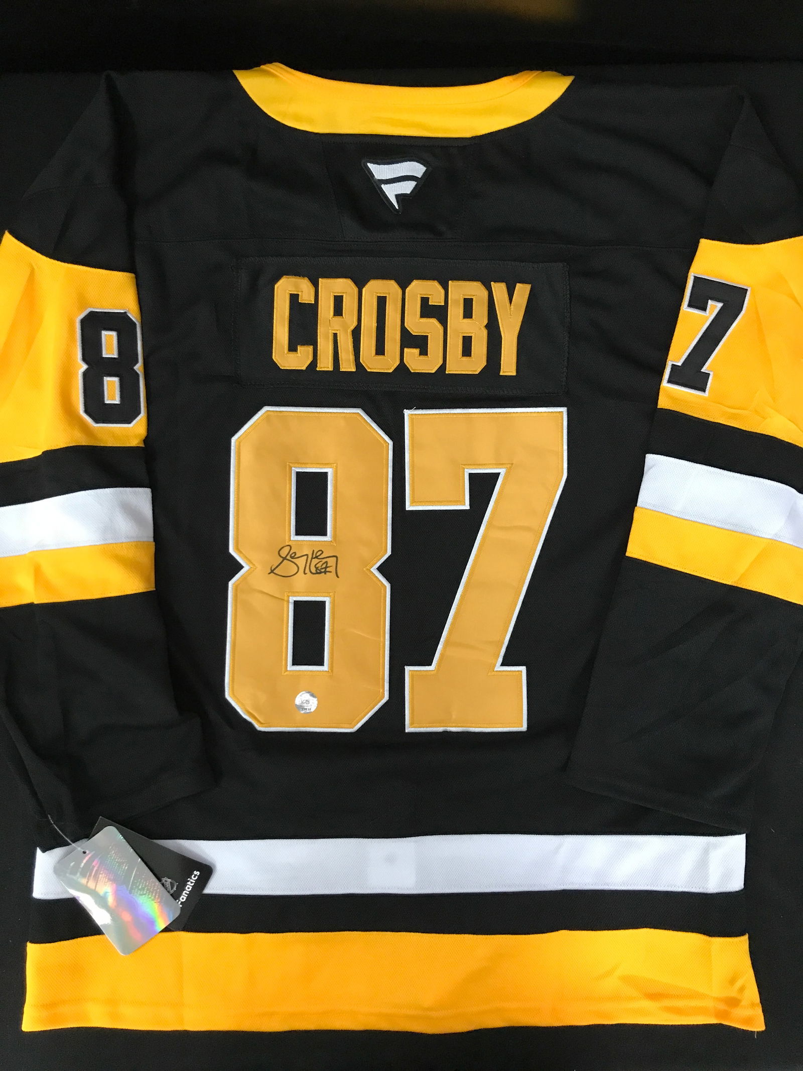 SIDNEY CROSBY SIGNED PENGUINS JERSEY KB AUTHENTICS COA (1 of 3)