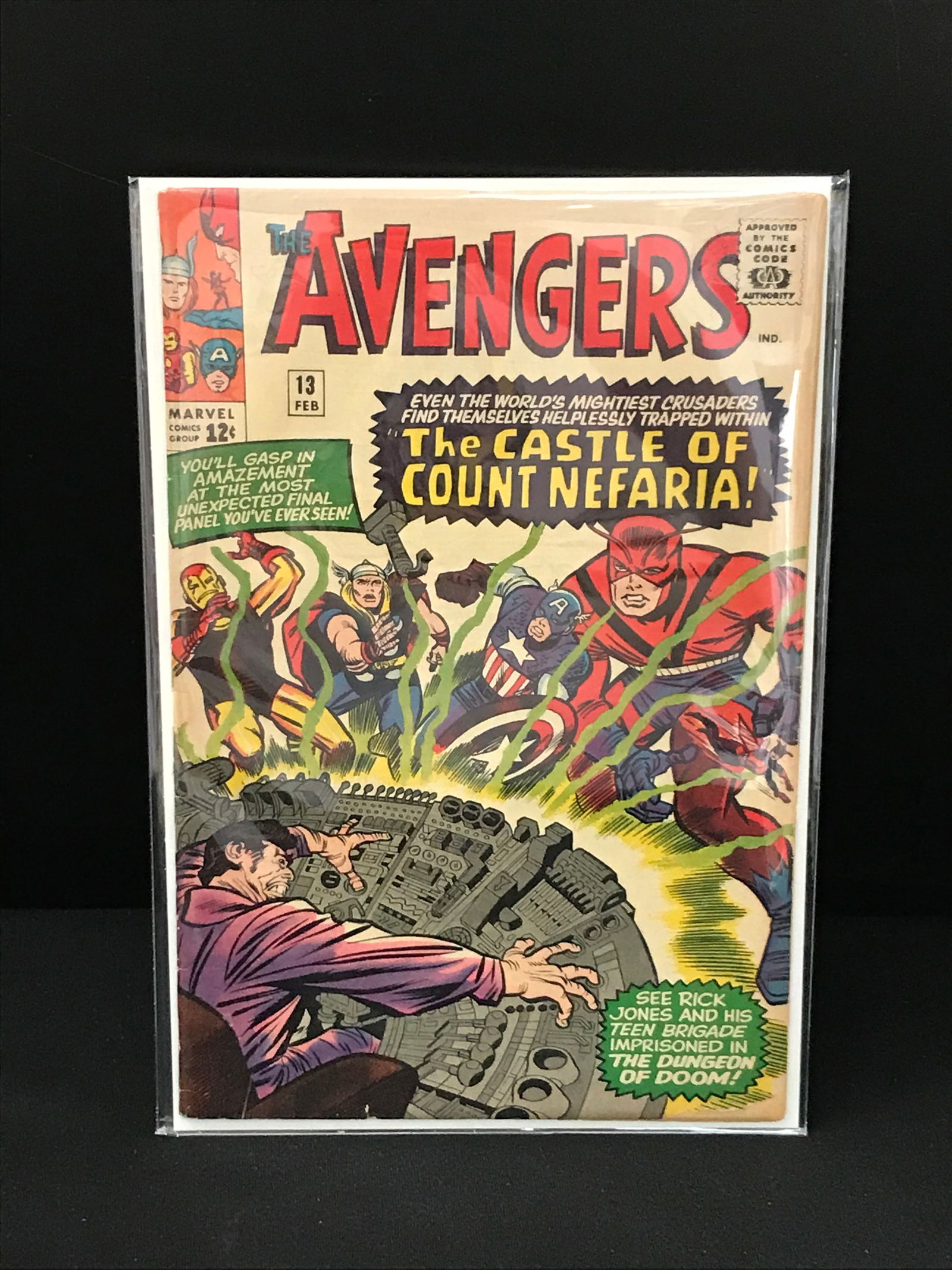 MARVEL COMICS NO.13 THE AVENGERS (1 of 1)