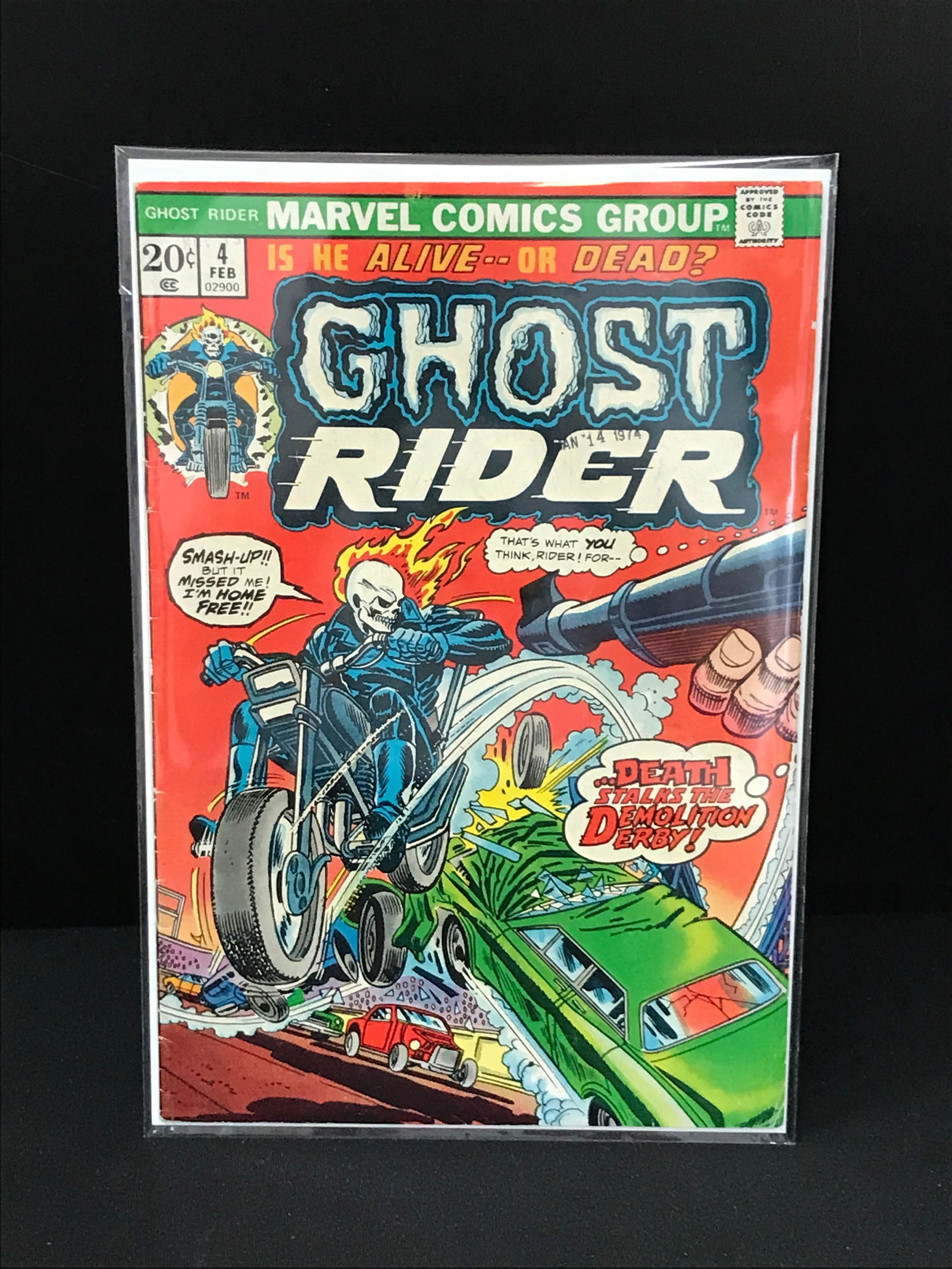 MARVEL COMICS NO.4 GHOST RIDER (1 of 1)
