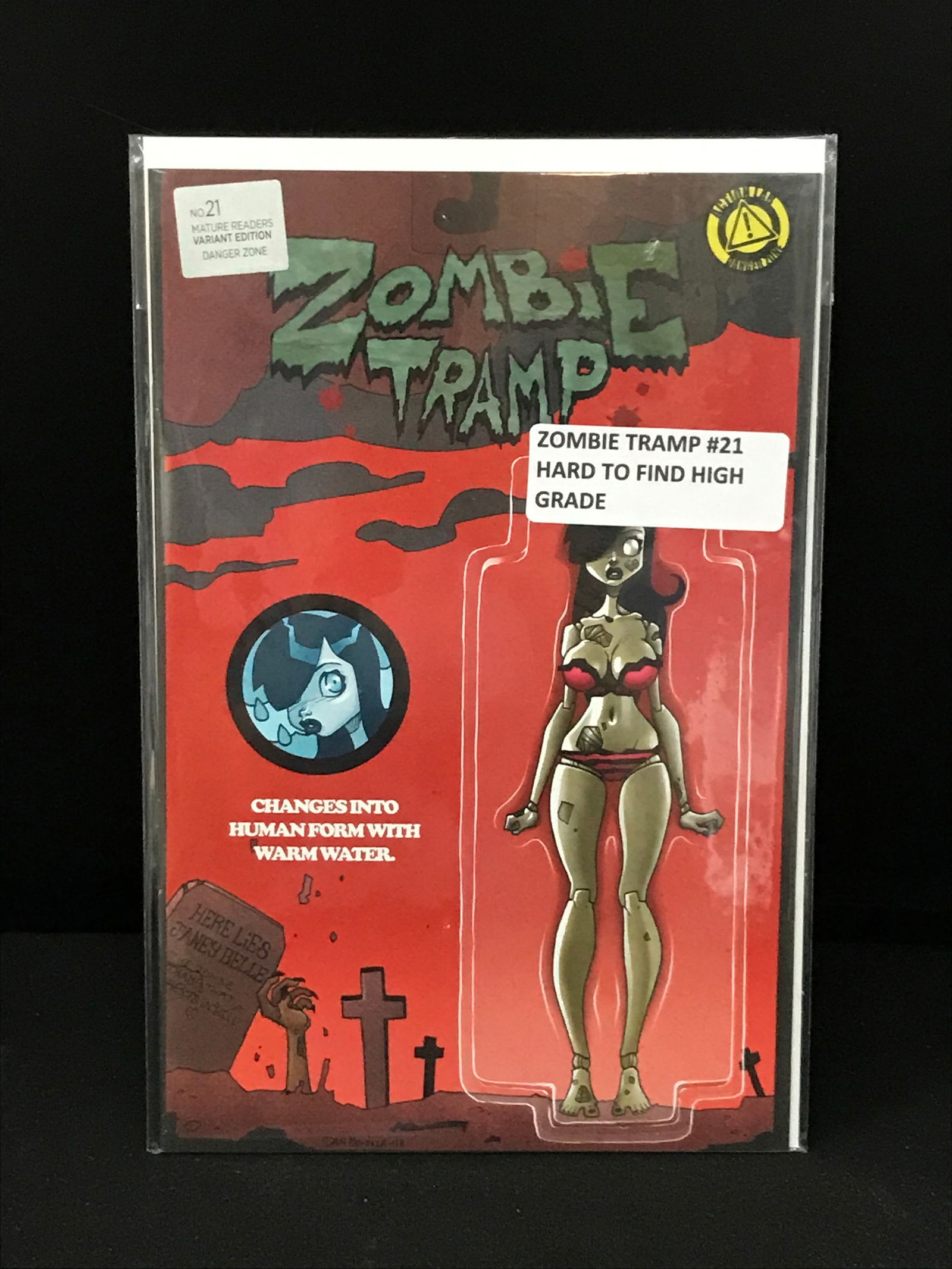 ACTION LAB COMICS NO.21 ZOMBIE TRAMP (1 of 1)