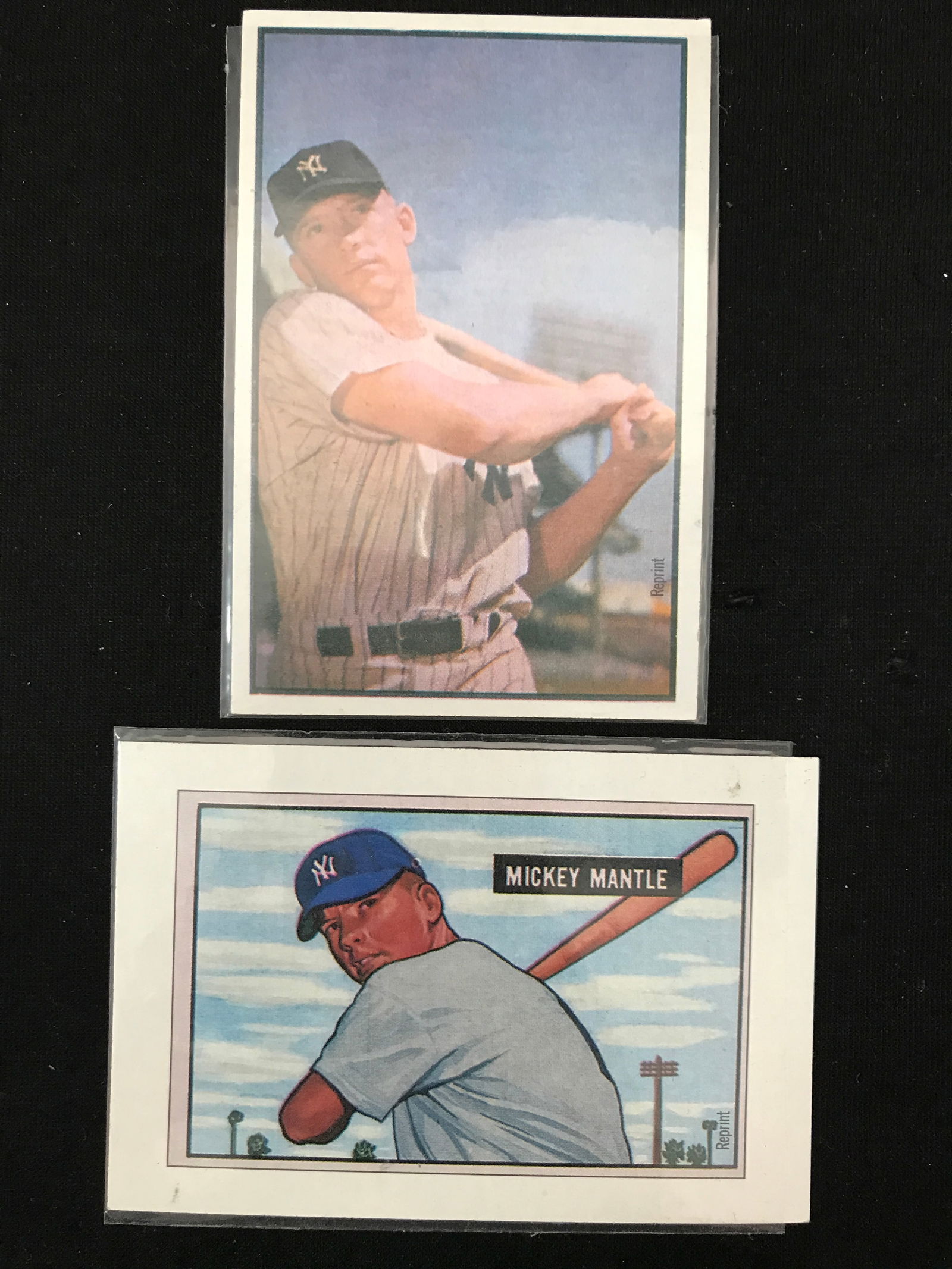 LOT OF 2 MICKEY MANTLE CARDS 1989 (1 of 2)