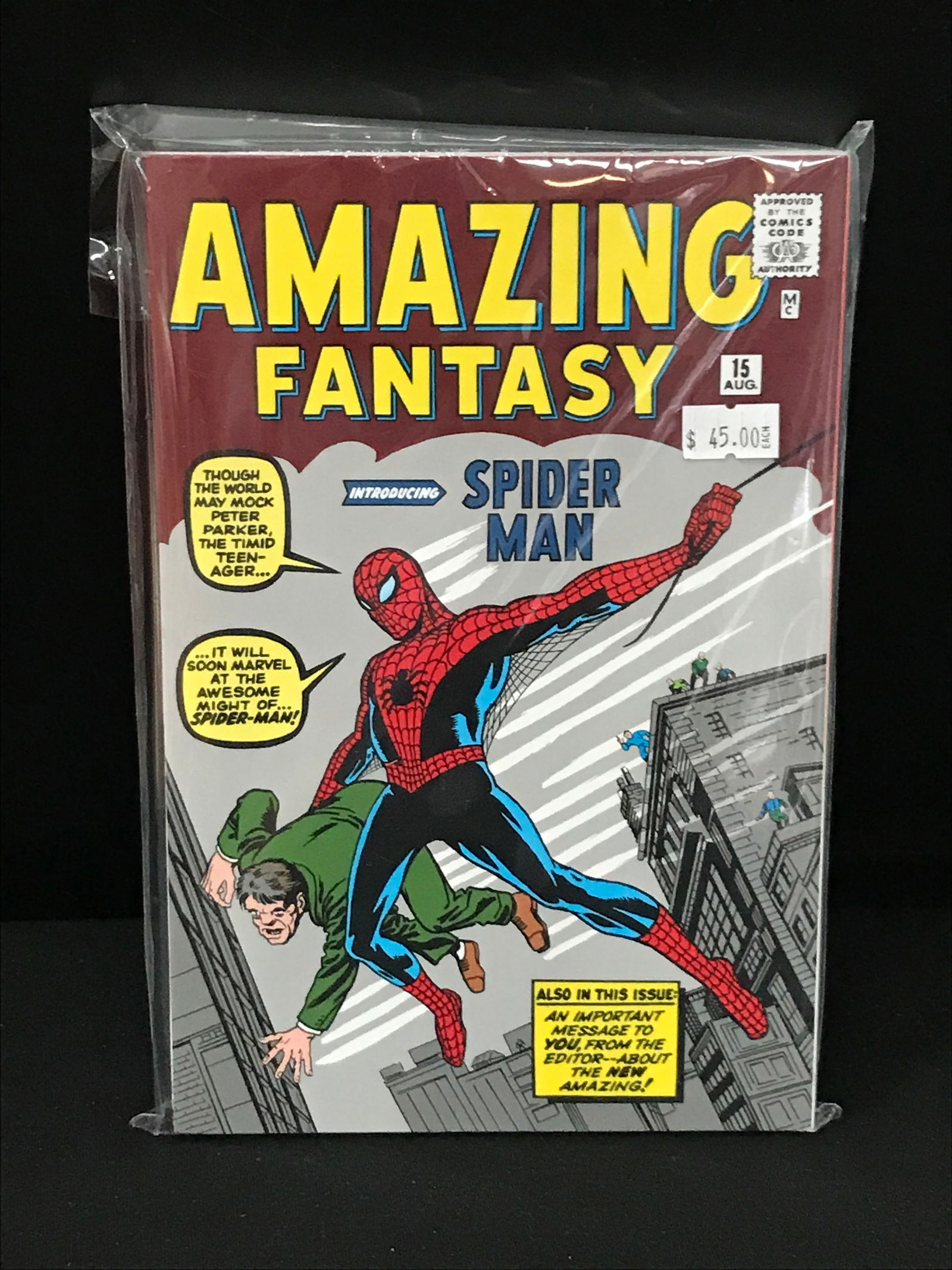 MARVEL COMICS NO.15 AMAZ\ING FANTASY (1 of 2)